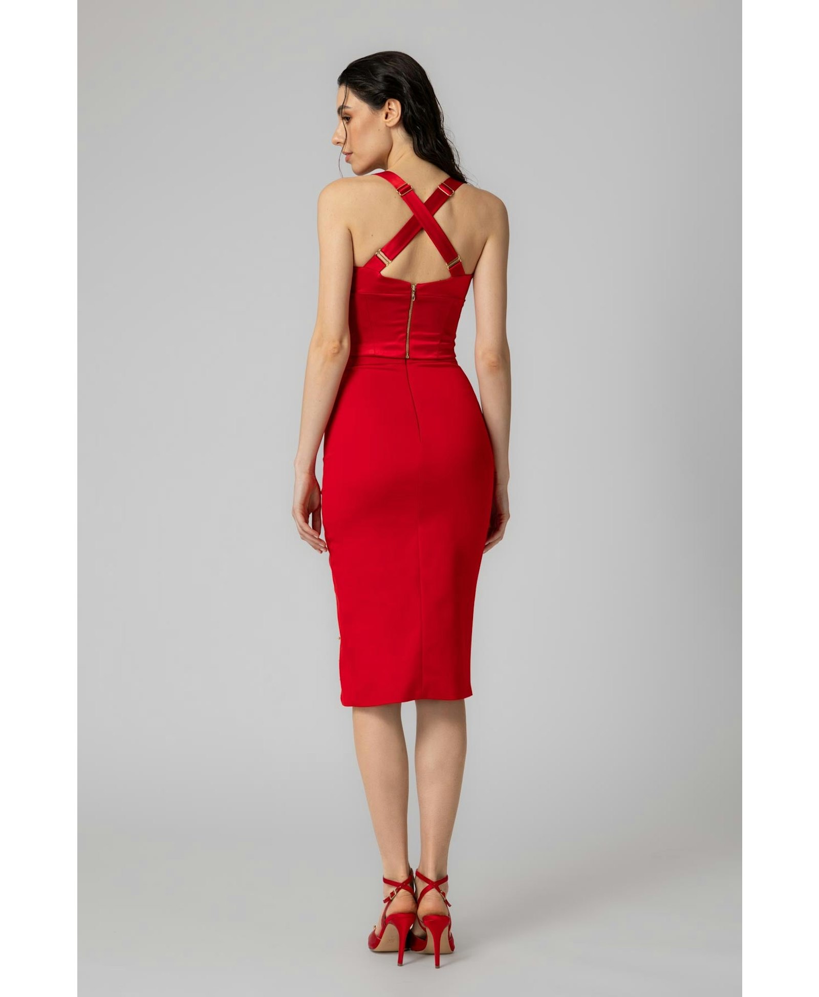 Haze Bra Top Red made by MURMUR