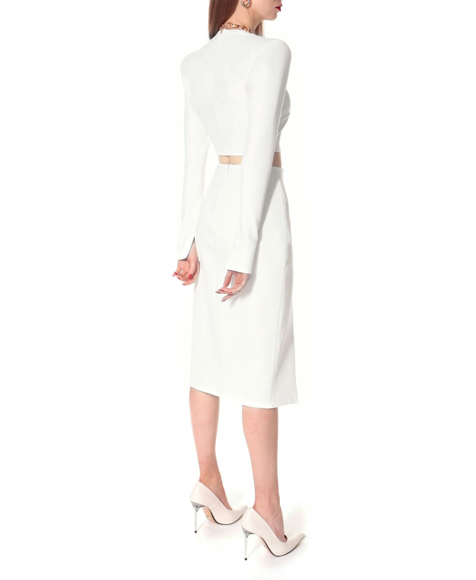 Blouse Zoey Ecru White in White made by HALEWSKI