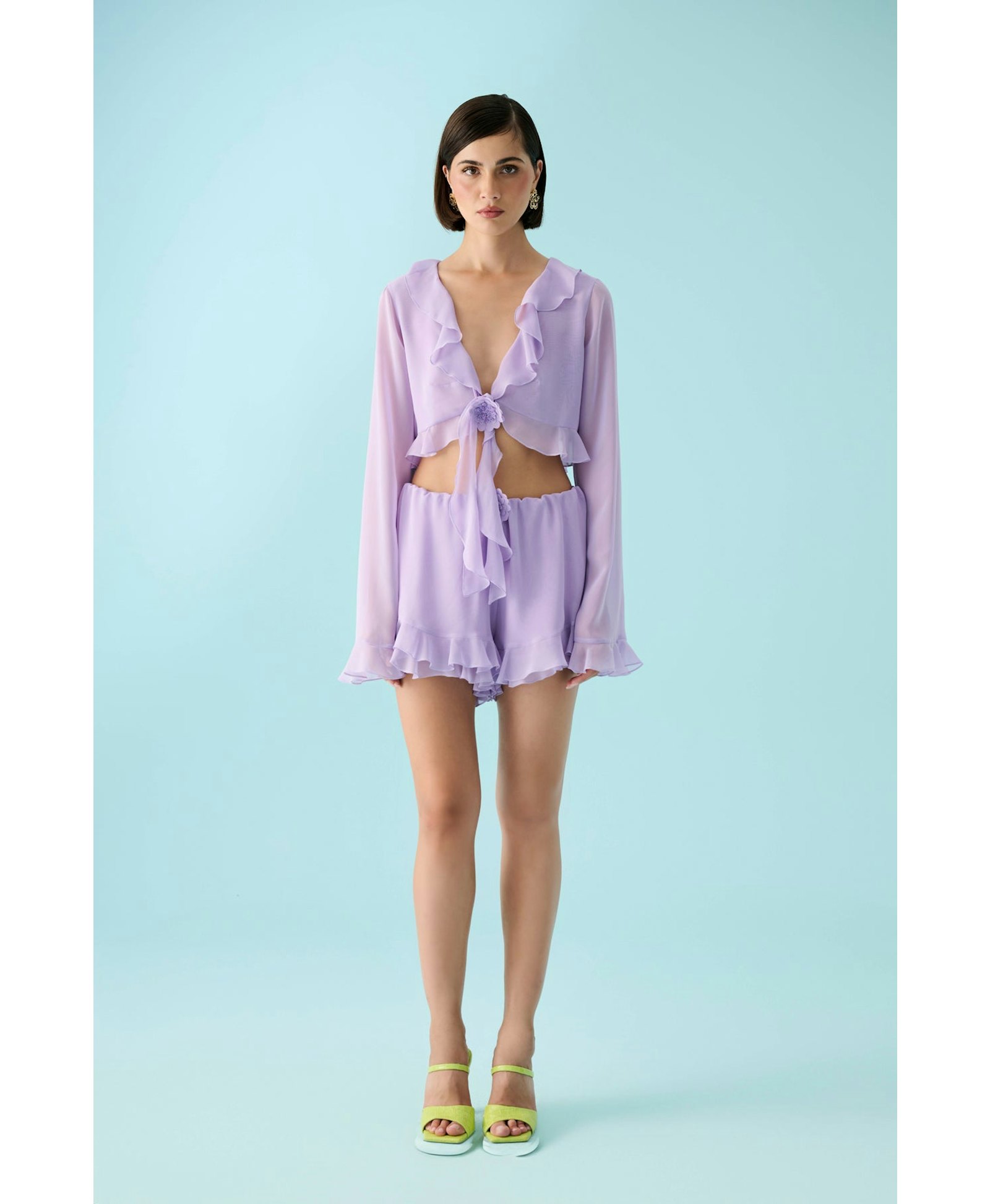 Guaria Morada Short made by Declara