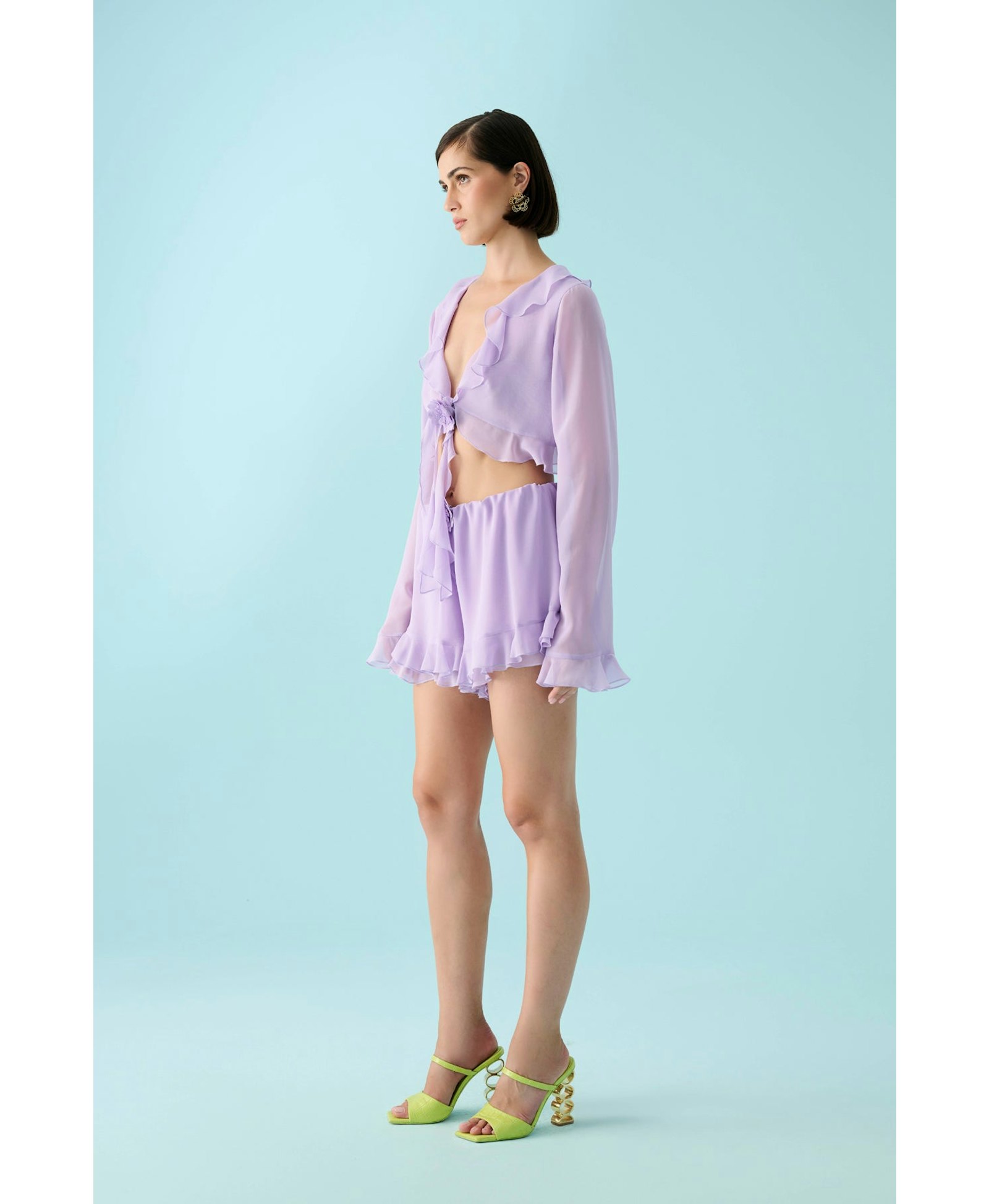 Guaria Morada Short made by Declara