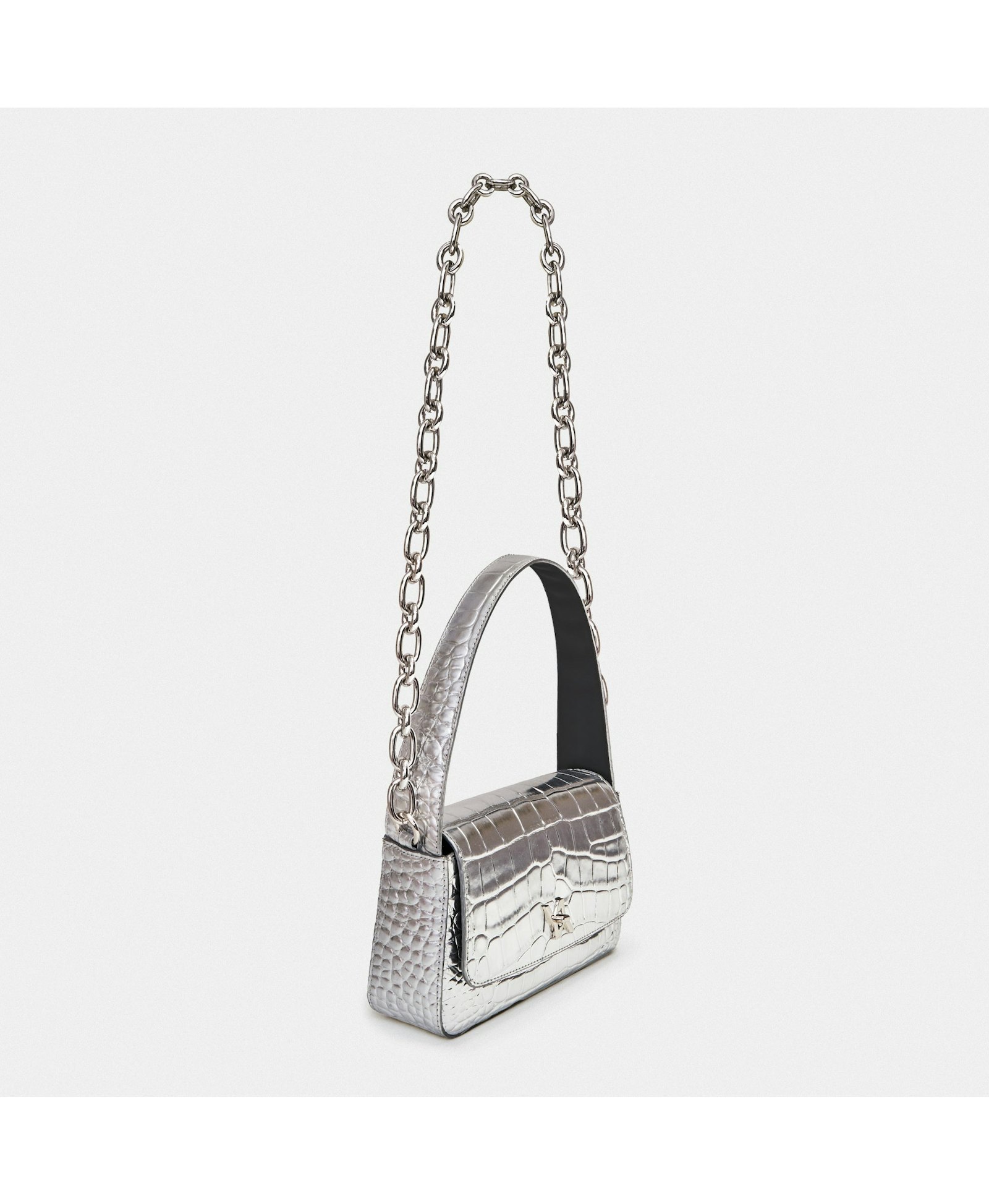 Lulu Silver Hobo made by YLIANA YEPEZ