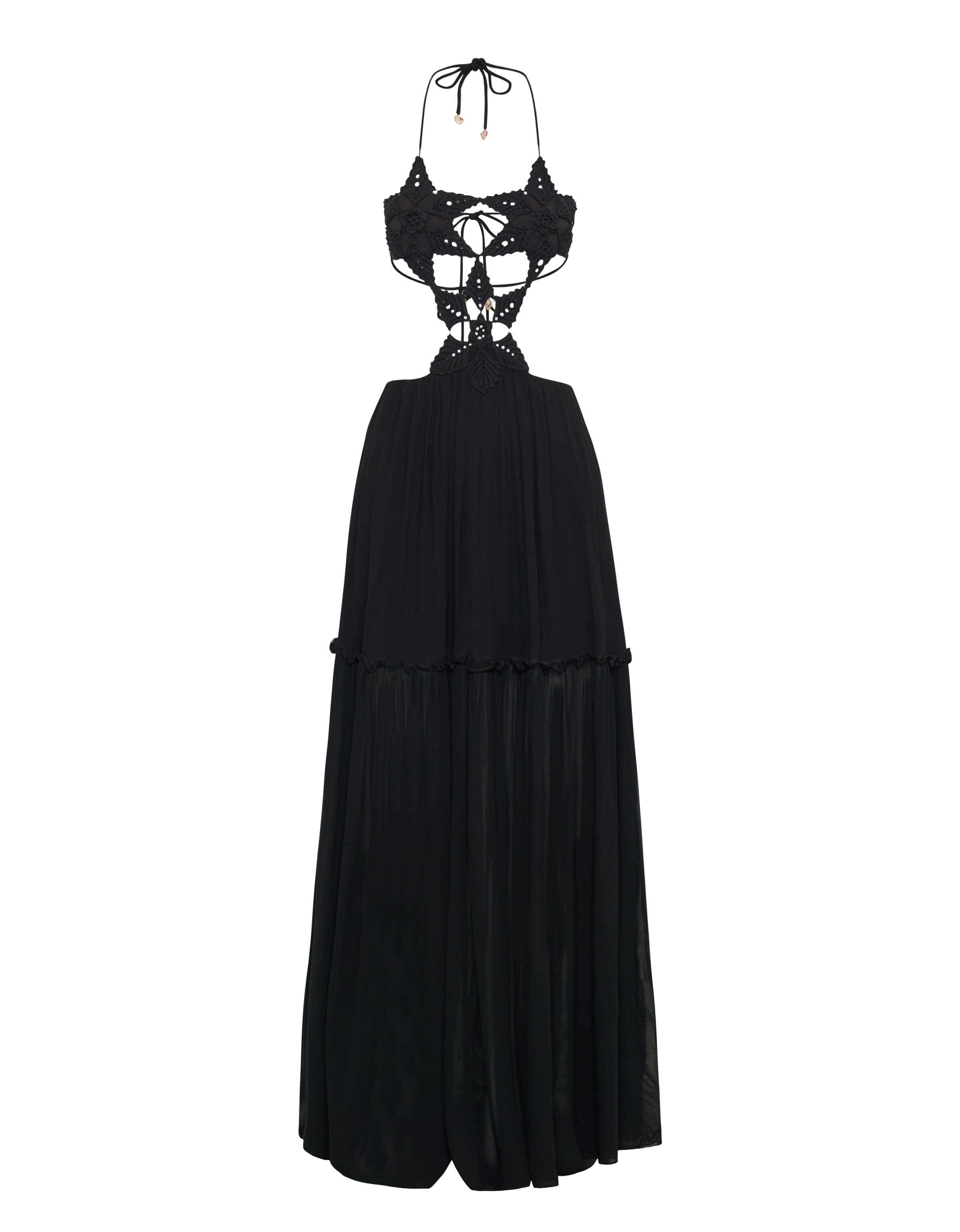 Ixiah Mona Dress Black