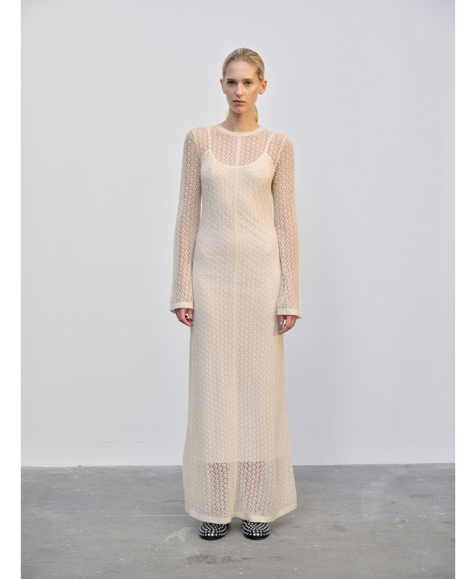 Haely Knit Dress - Creme (FW) made by HERSKIND