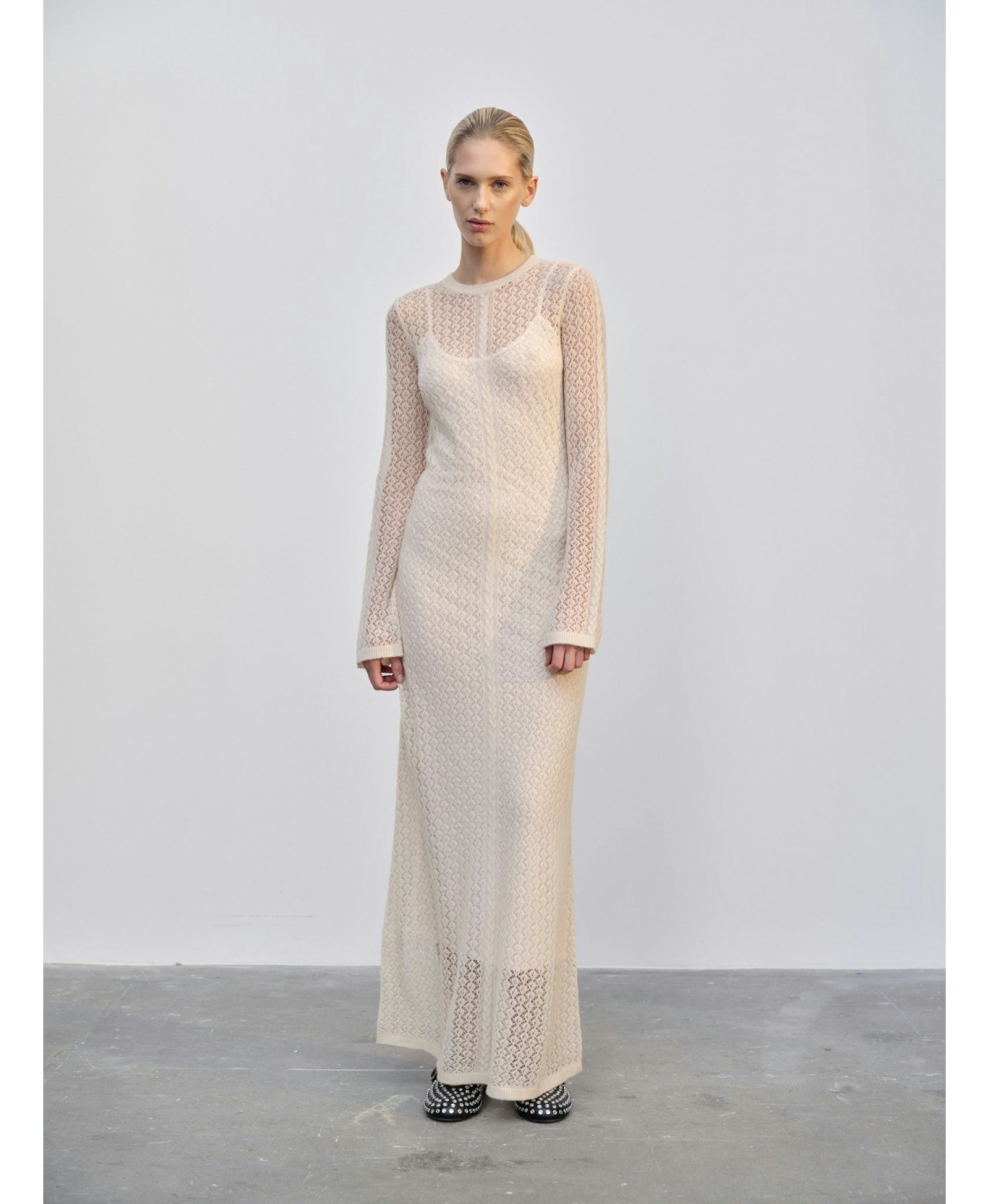 Haely Knit Dress - Creme (FW) made by HERSKIND