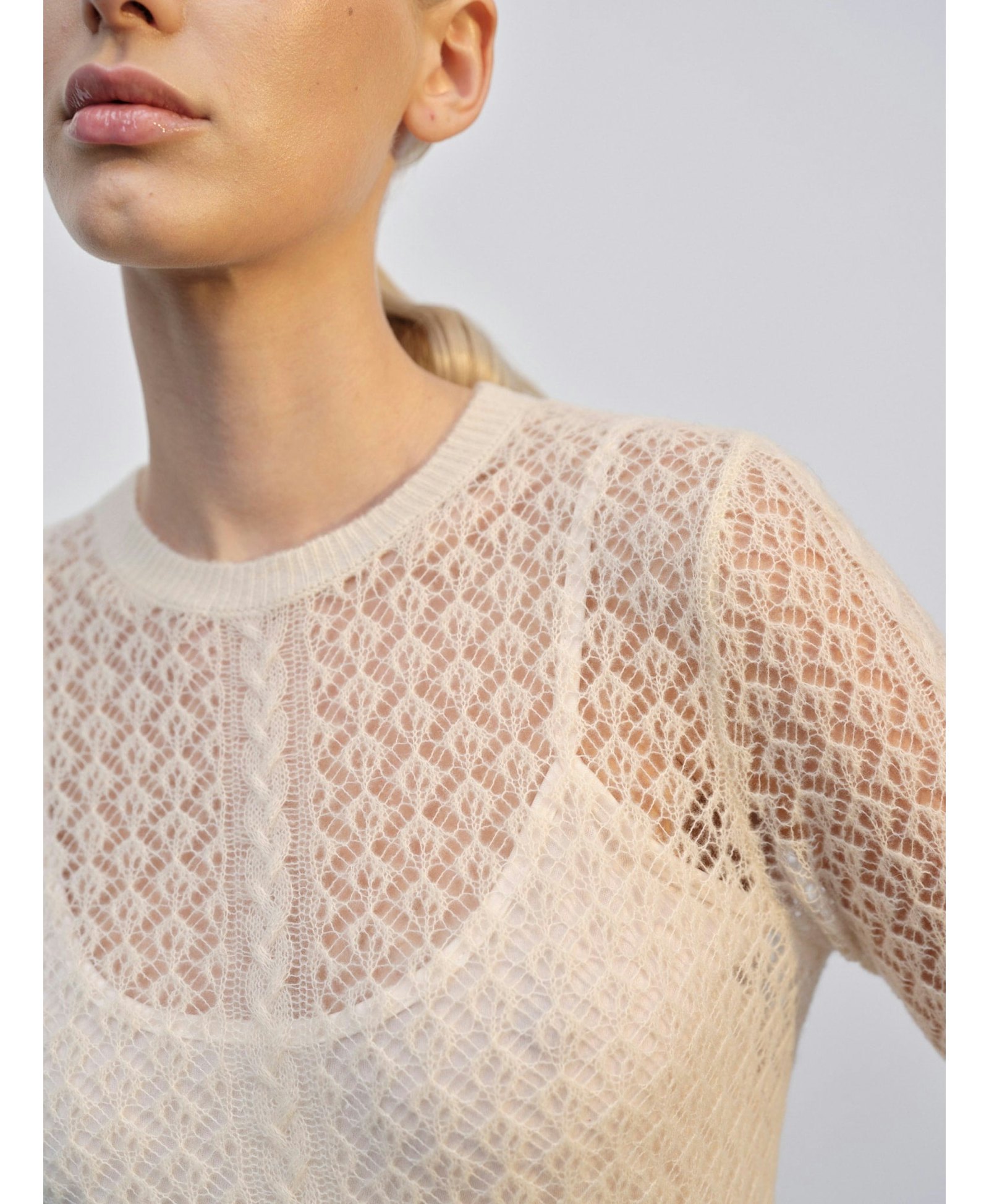 Haely Knit Dress - Creme (FW) made by HERSKIND