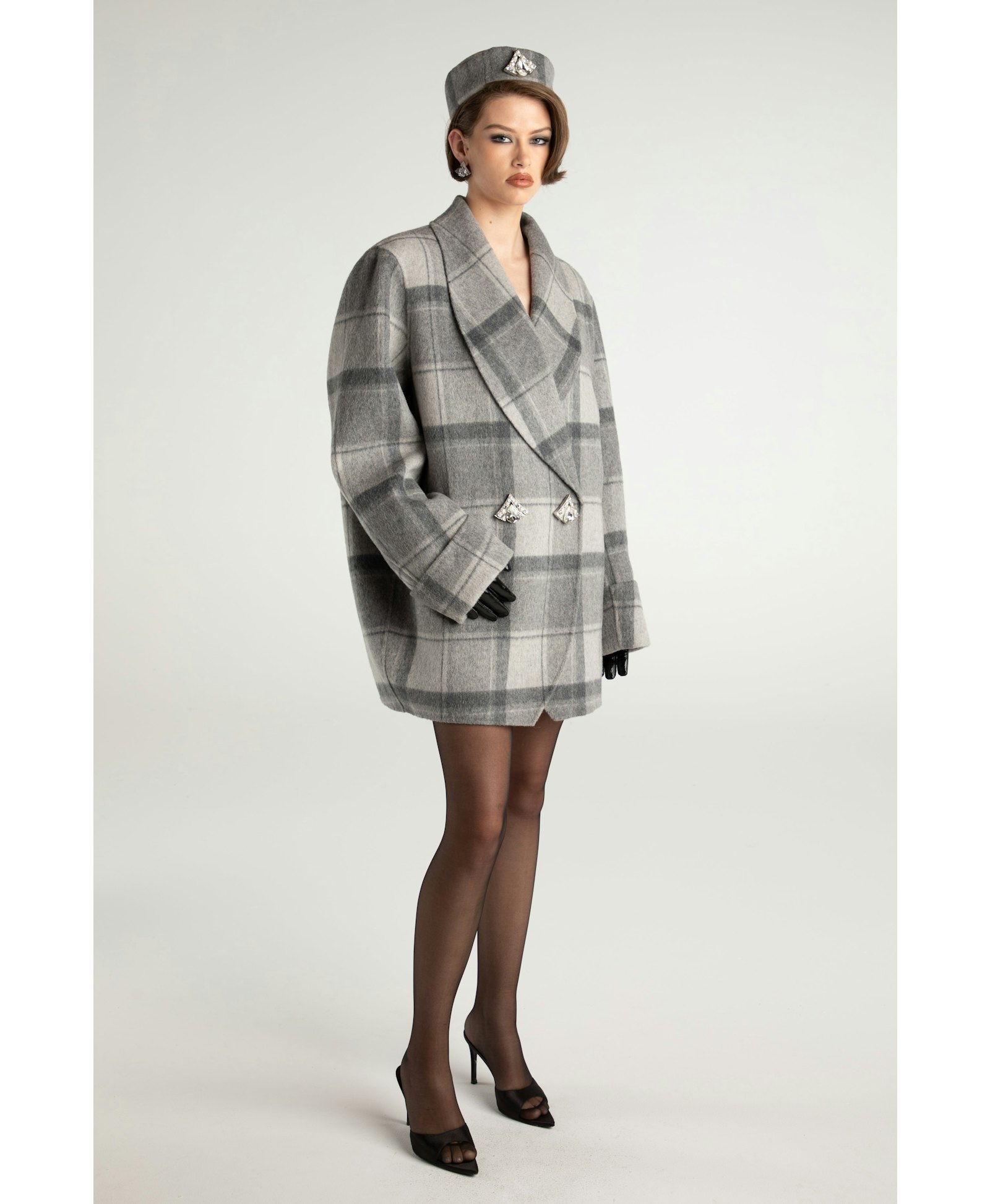 Emily Diamond Jacket made by Nana Jacqueline