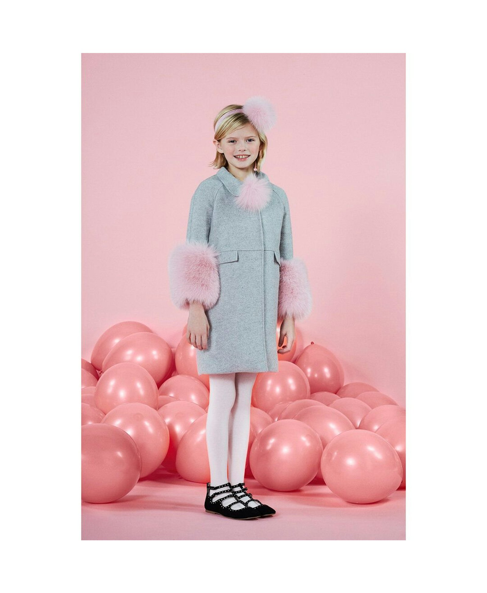 Tala Coat With Fur made by SEMSEM