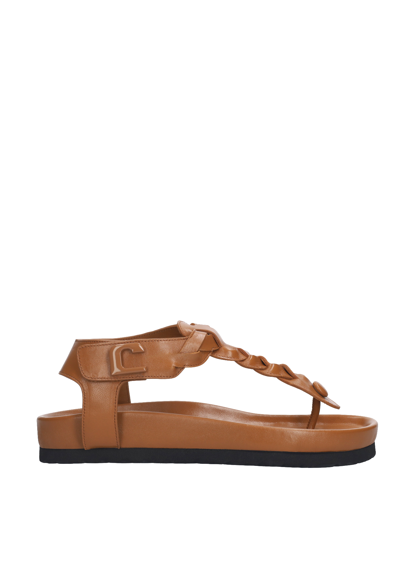 Lola Cruz Shoes Bria Sandal In Brown
