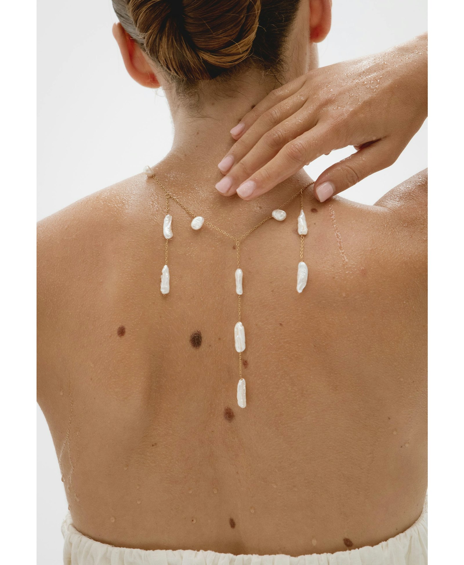 Collar Iris Perlas made by Lavani Jewels