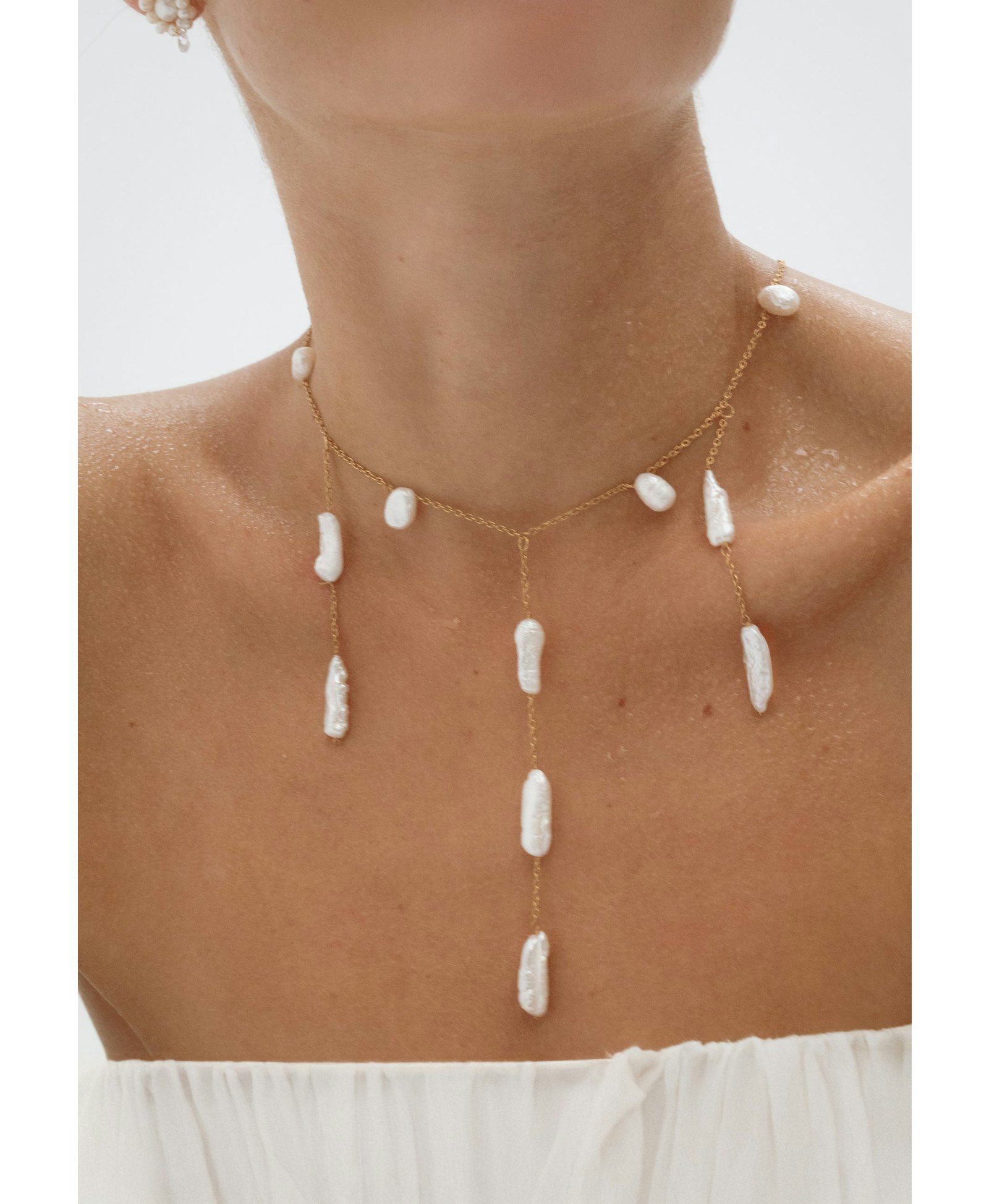 Collar Iris Perlas made by Lavani Jewels