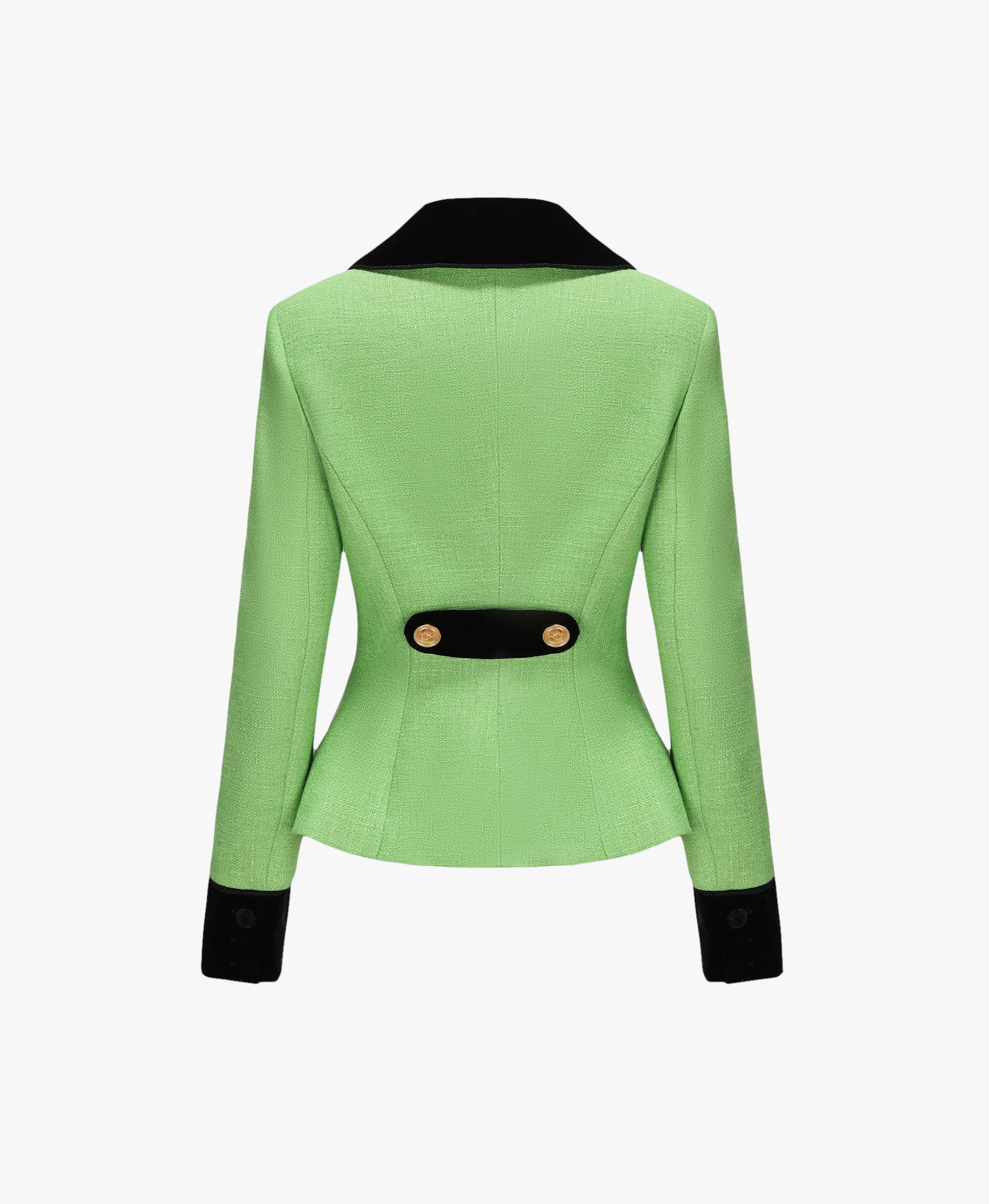 Michelle Tweed Blazer (Green) made by Nana Jacqueline