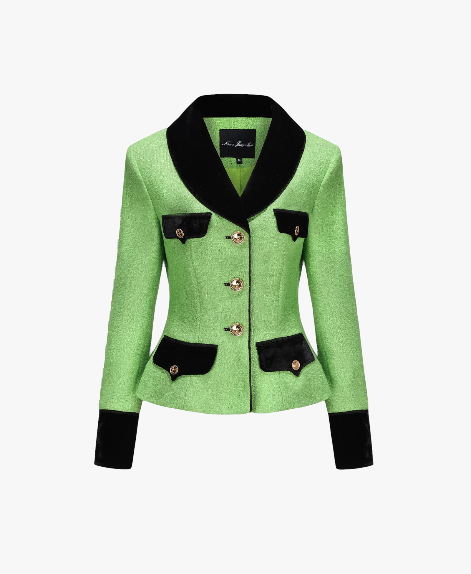 Michelle Tweed Blazer (Green) made by Nana Jacqueline