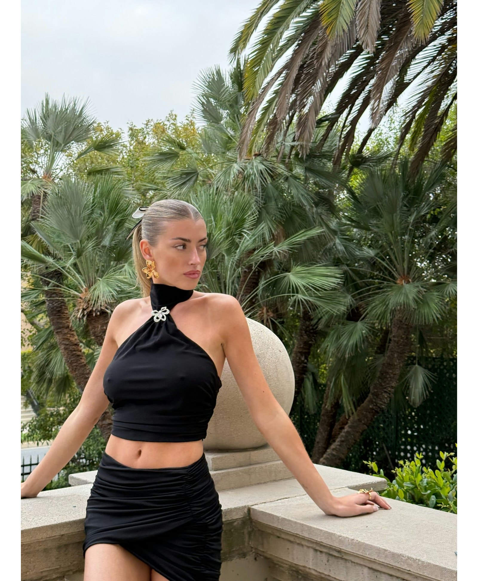 Nova Top (Black) made by Nana Jacqueline