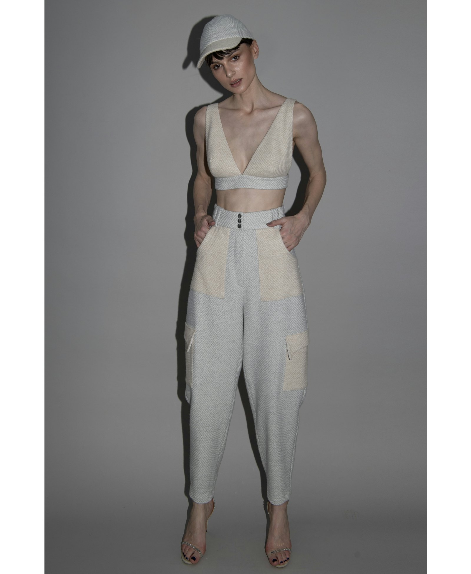 ALPACA TOP in Beige made by Vestiaire d'un Oiseau Libre