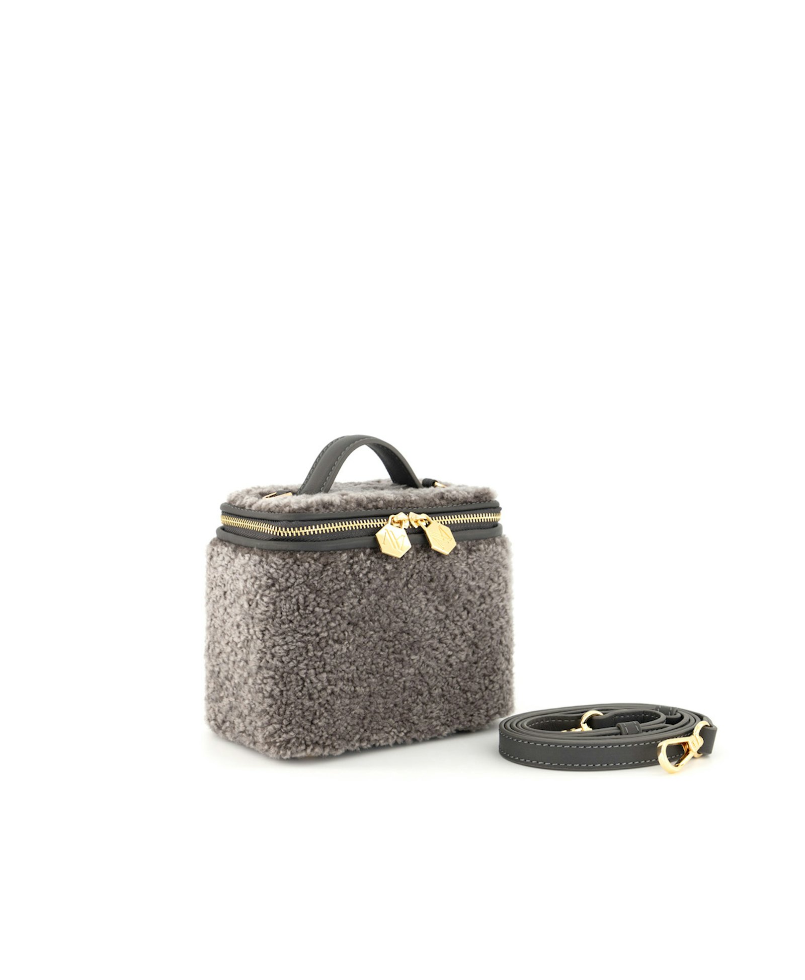 Betty Mini Fur Grey made by Maven Bag