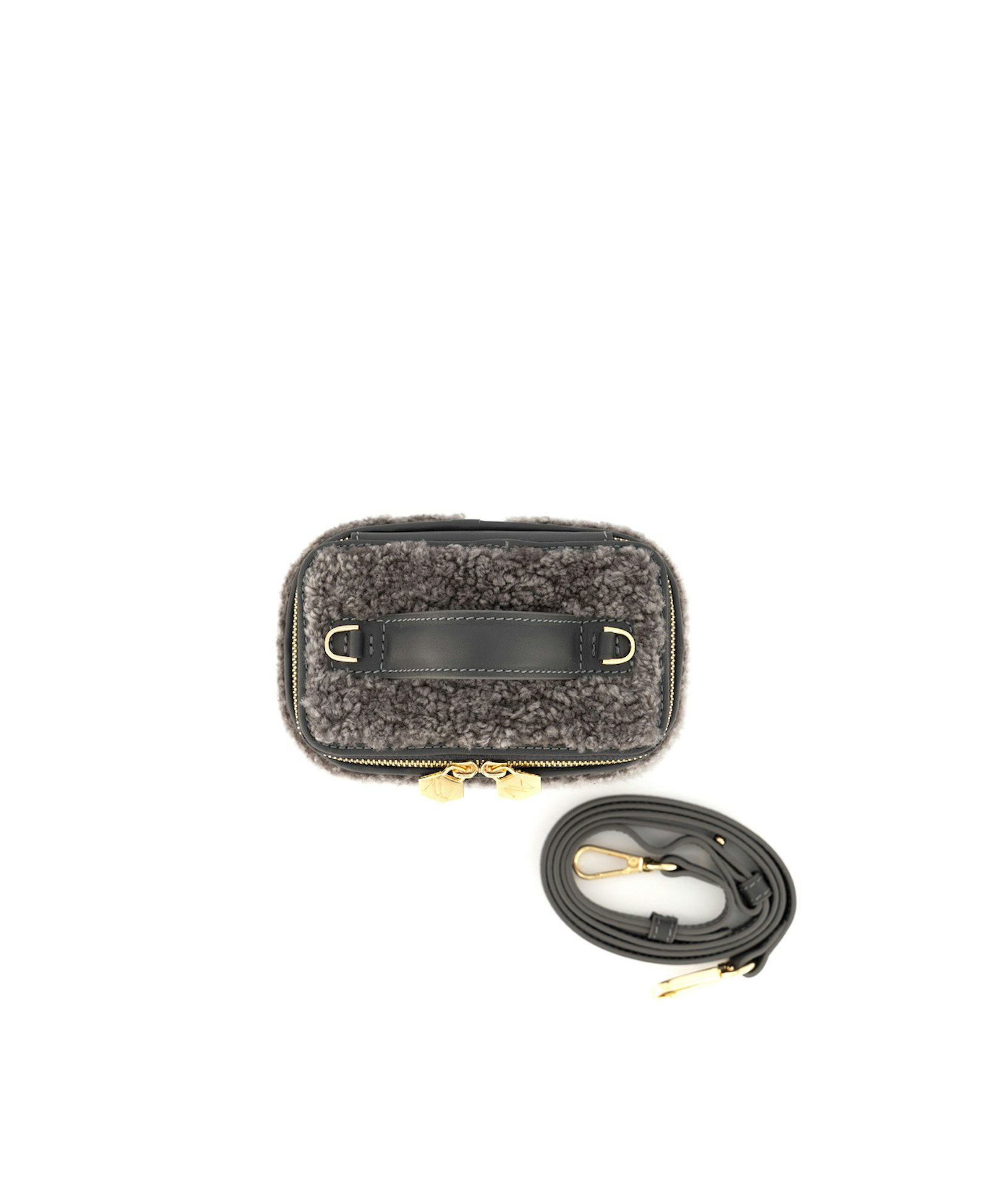 Betty Mini Fur Grey made by Maven Bag