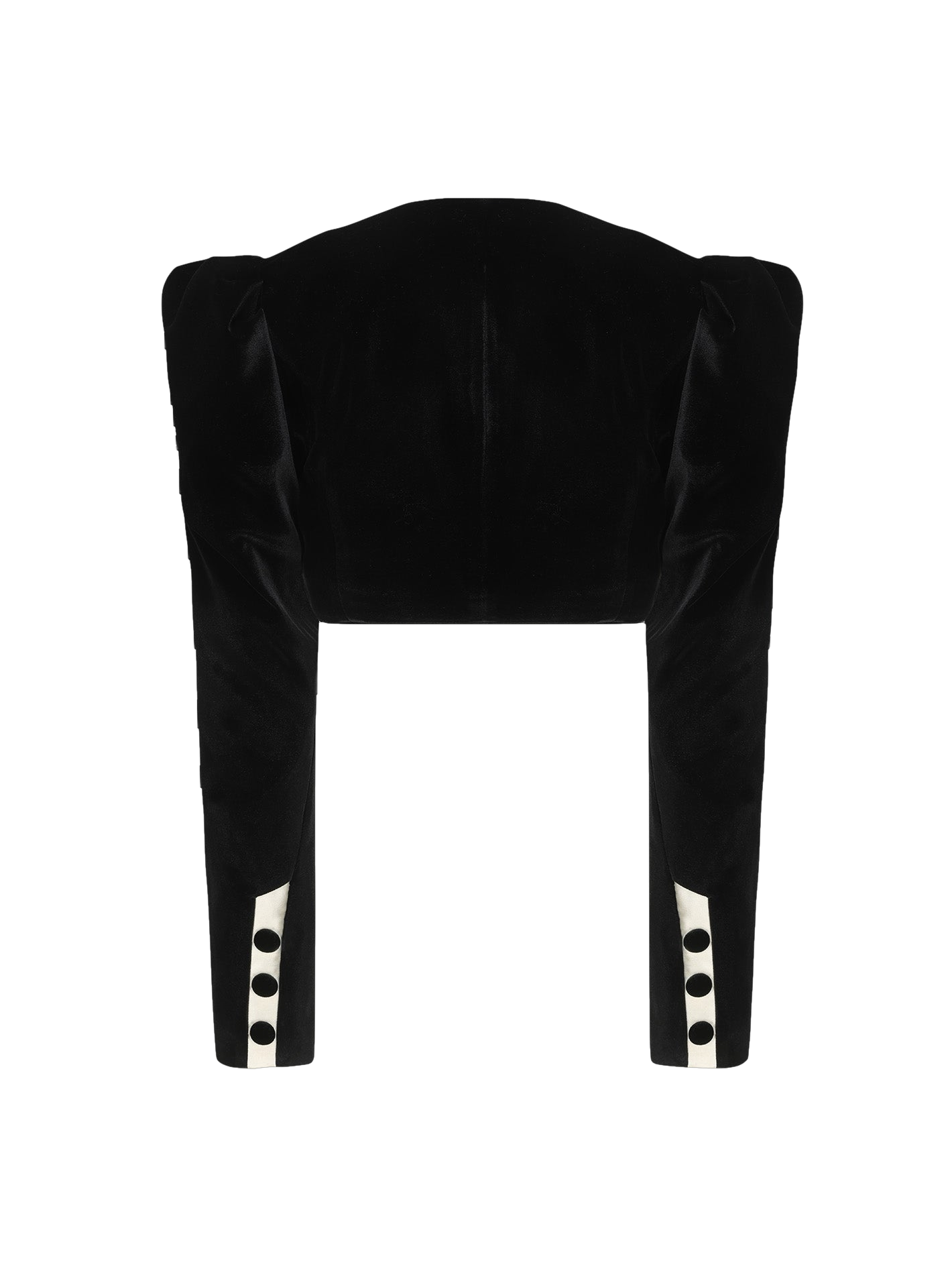 Shop Nana Jacqueline Wilma Velvet Jacket (black)