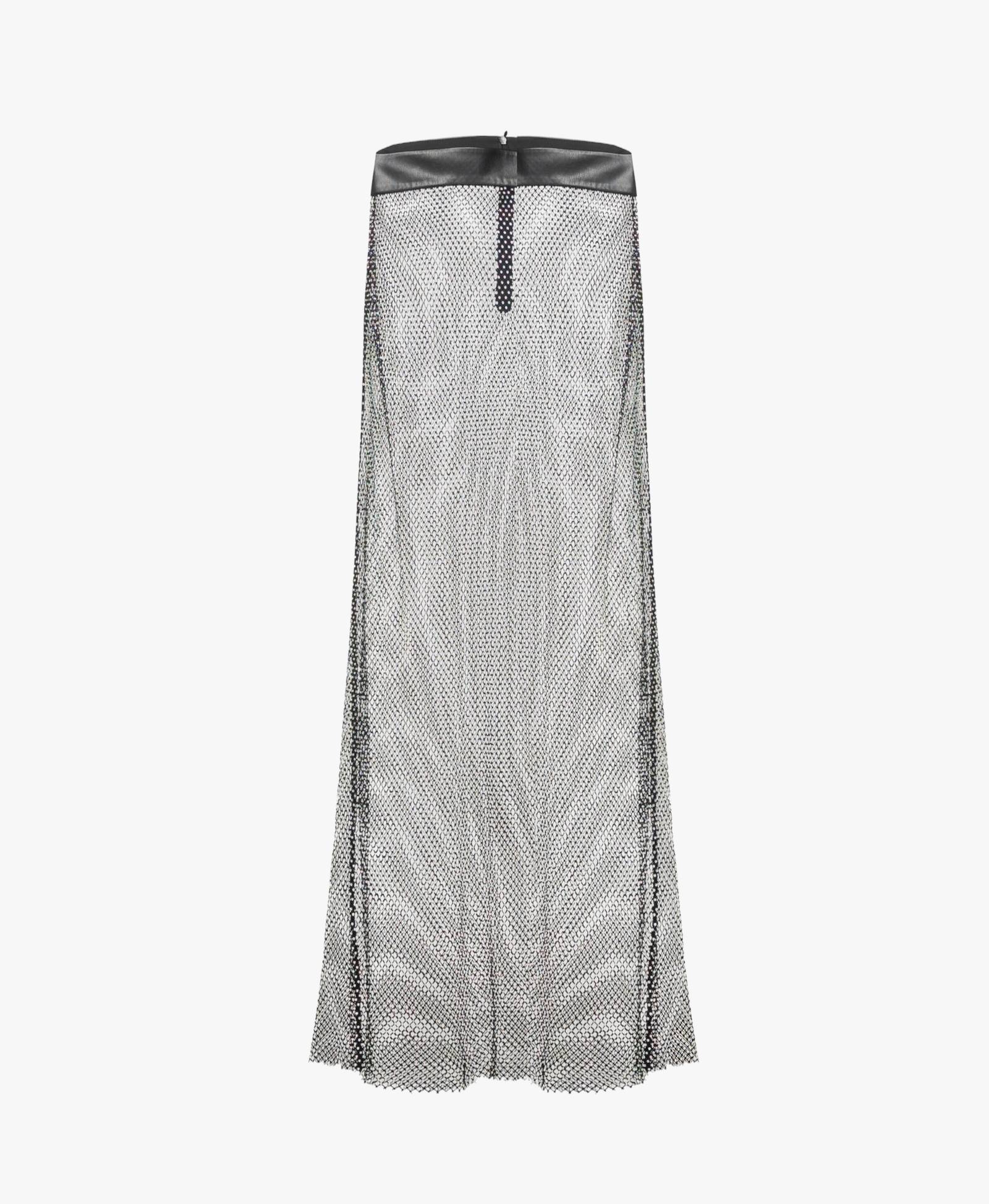 Crystal Skirt With Leather Belt made by Gasanova