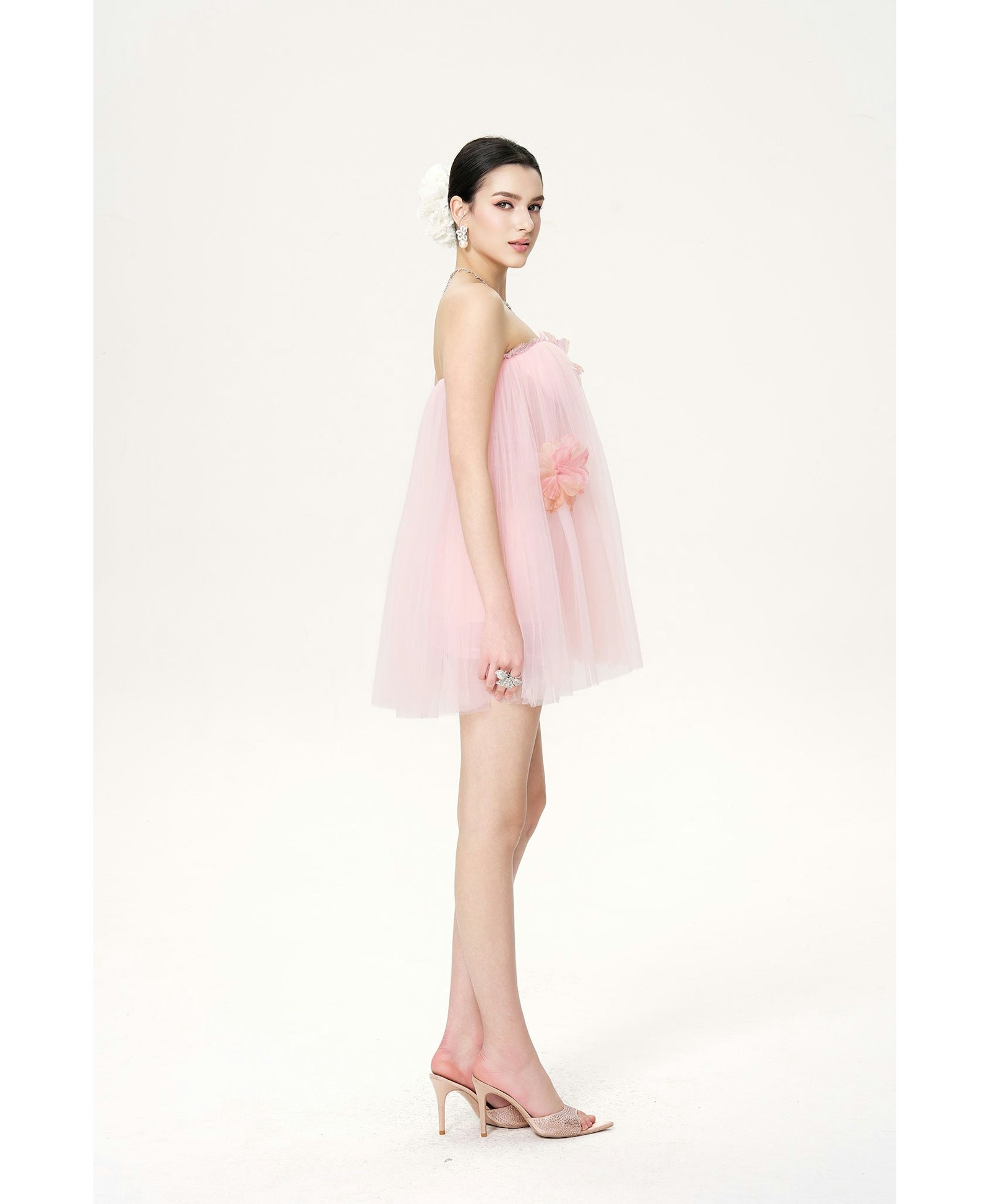 Kensingten Dress (Pink) made by Nana Jacqueline