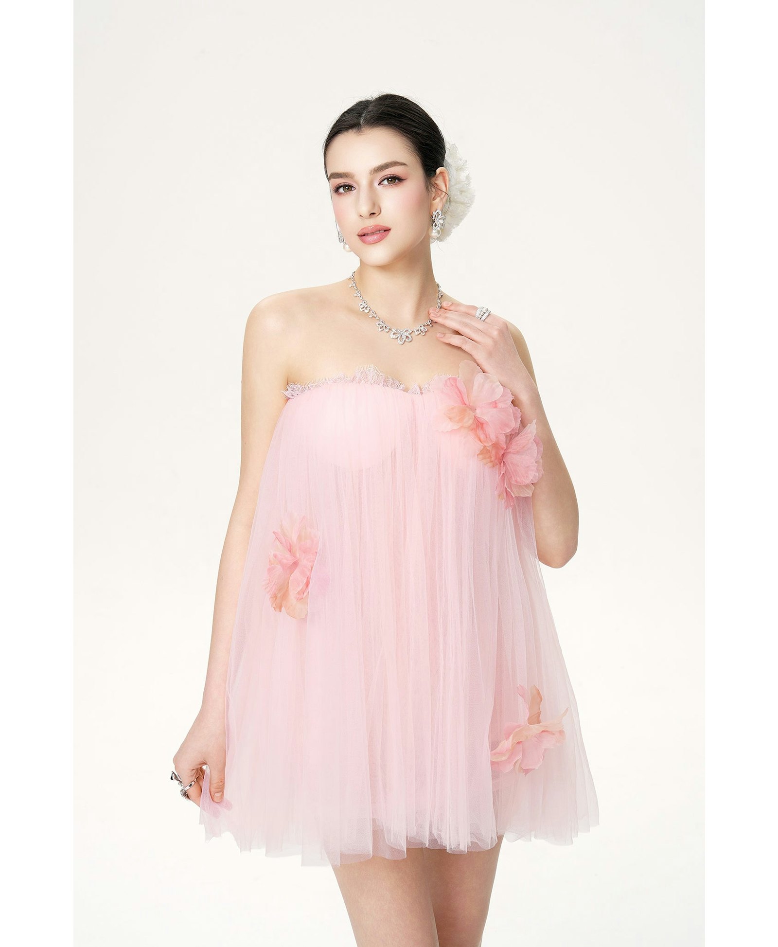 Kensingten Dress (Pink) made by Nana Jacqueline