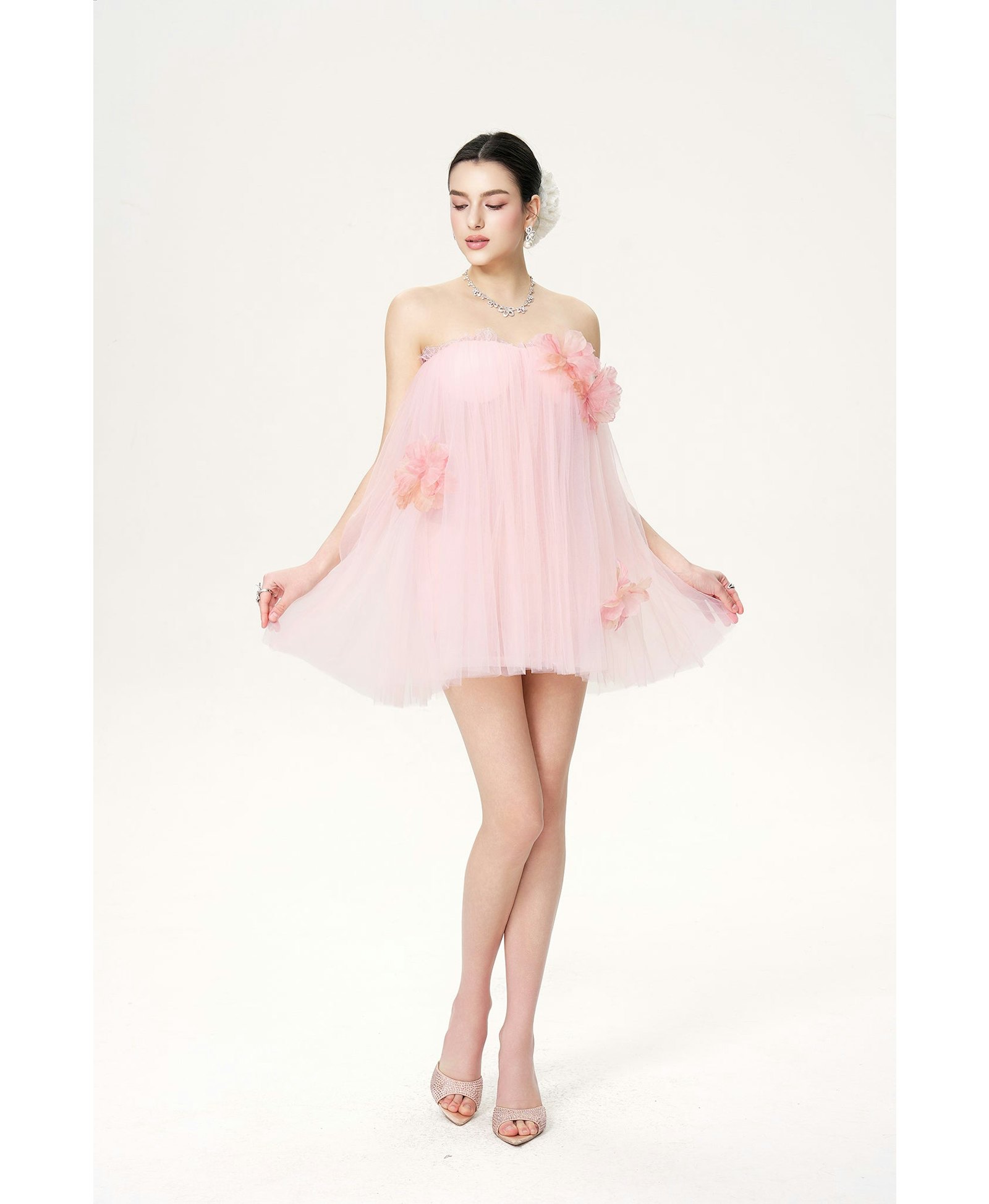 Kensingten Dress (Pink) made by Nana Jacqueline