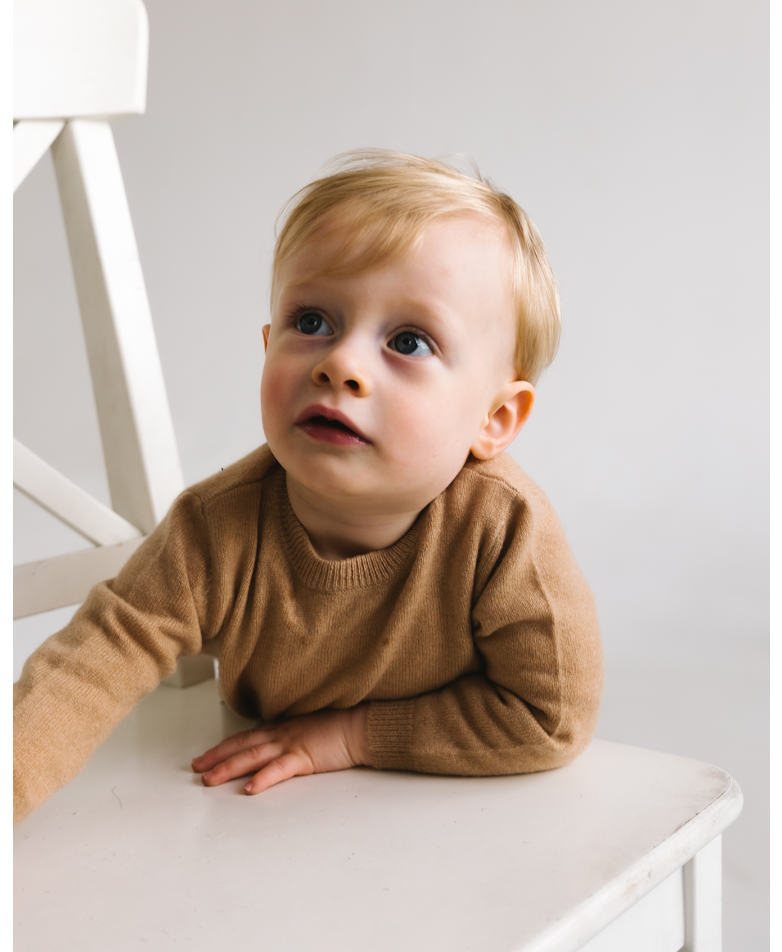 Baby Cashmere Sweater - Caramel Brown made by SoLoveAble