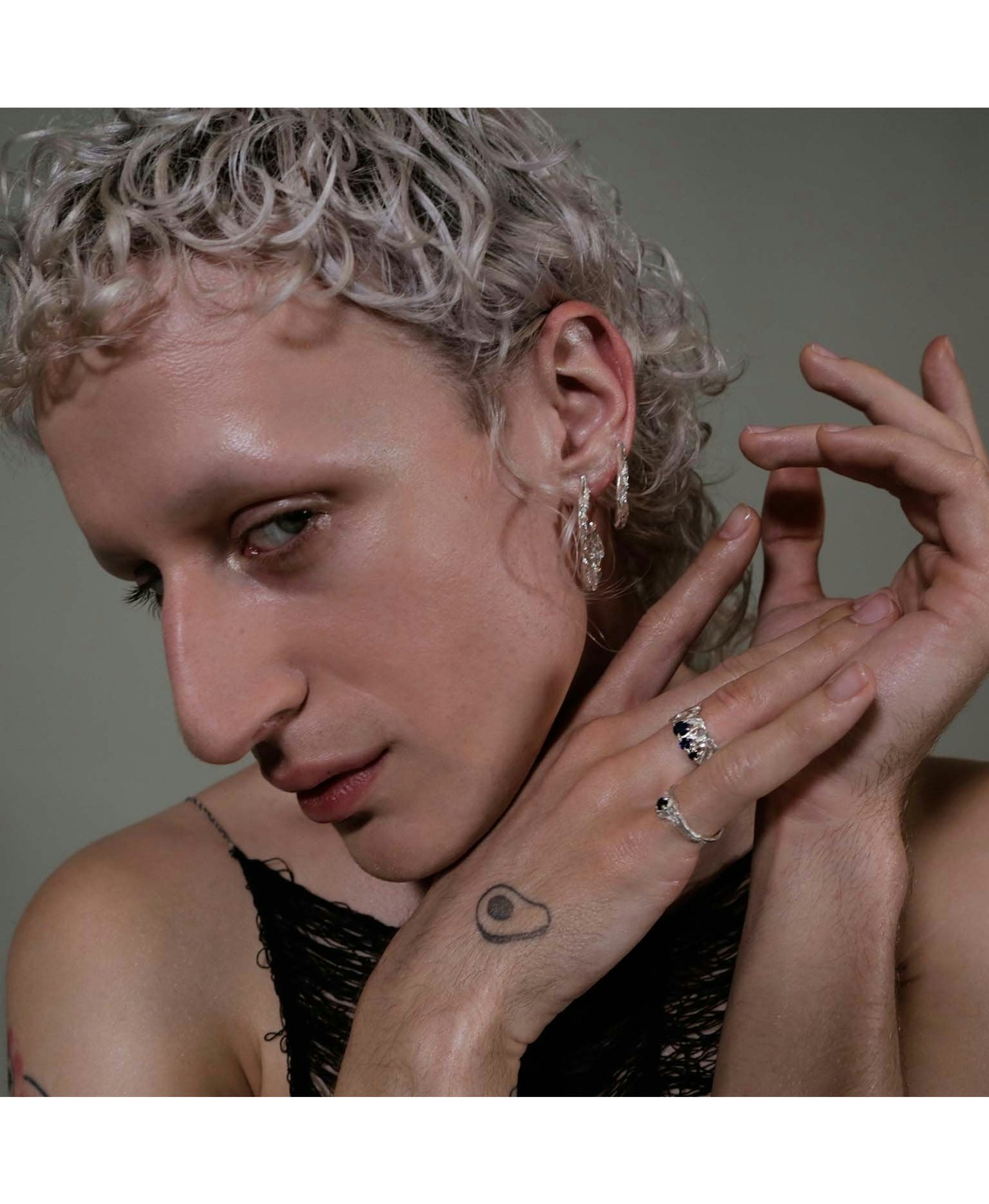 Ati Sapphire Argenti Ring made by Loveness Lee