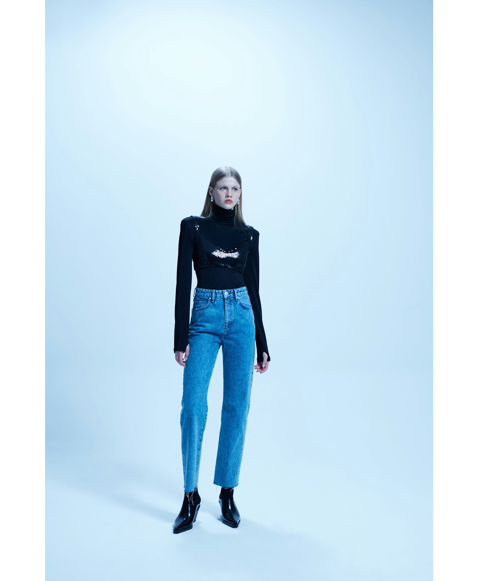 Stella -Jeans with Star Accessories made by ILA
