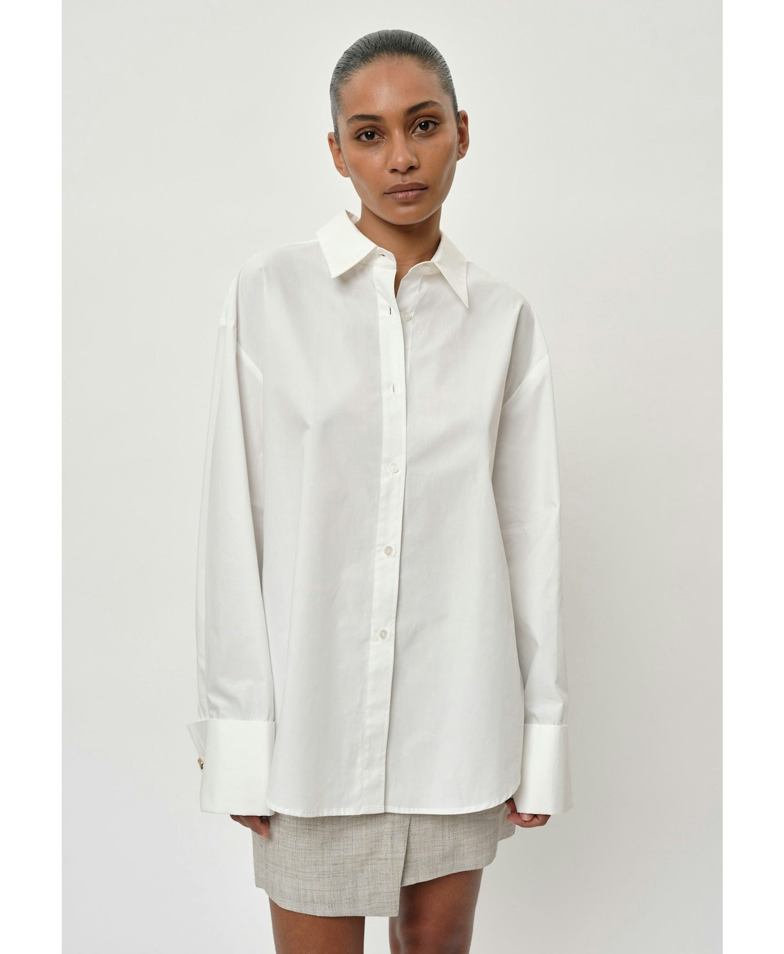 Olga Shirt - White made by HERSKIND