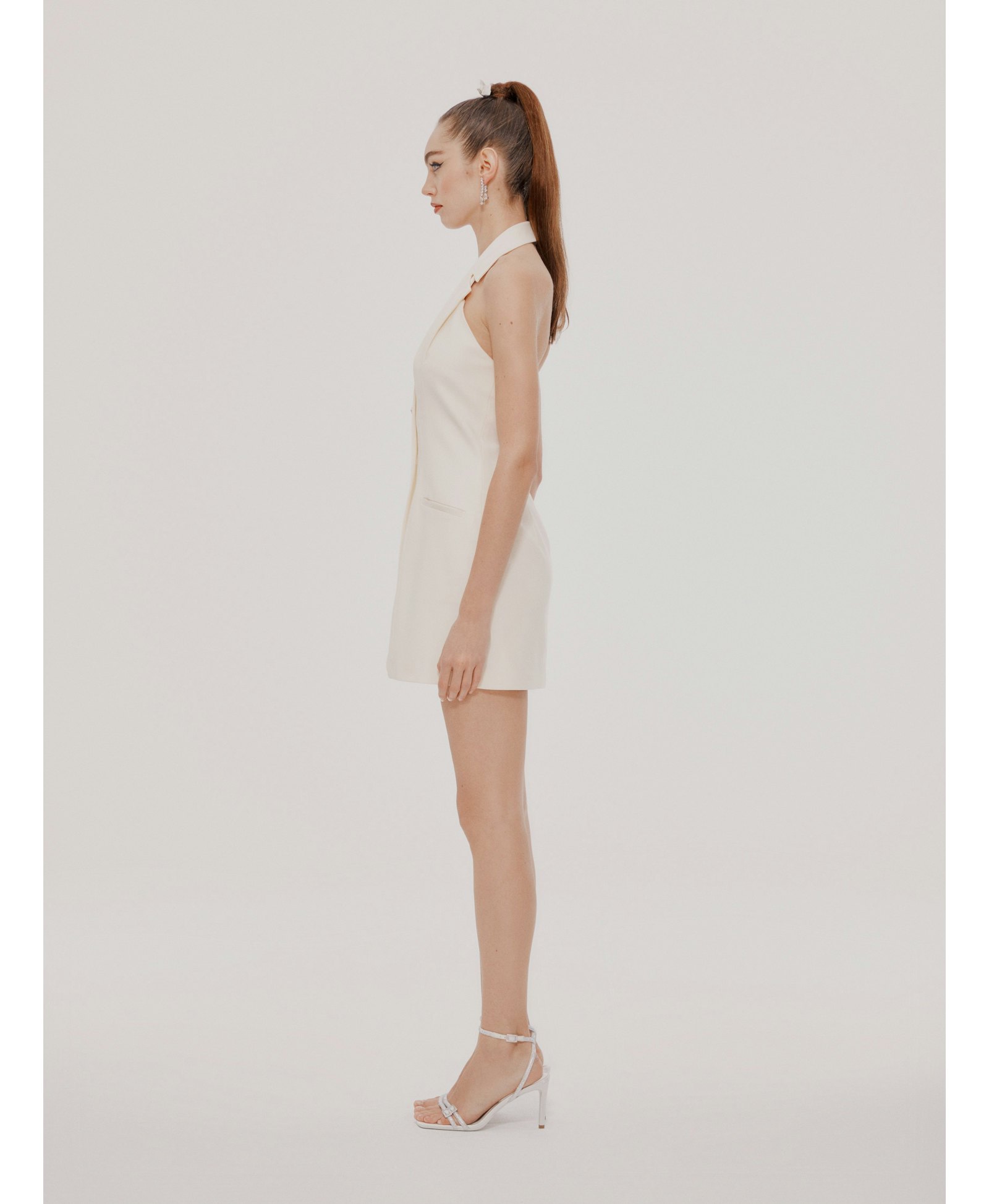 White Ciana Dress (Final Sale) made by Nana Jacqueline