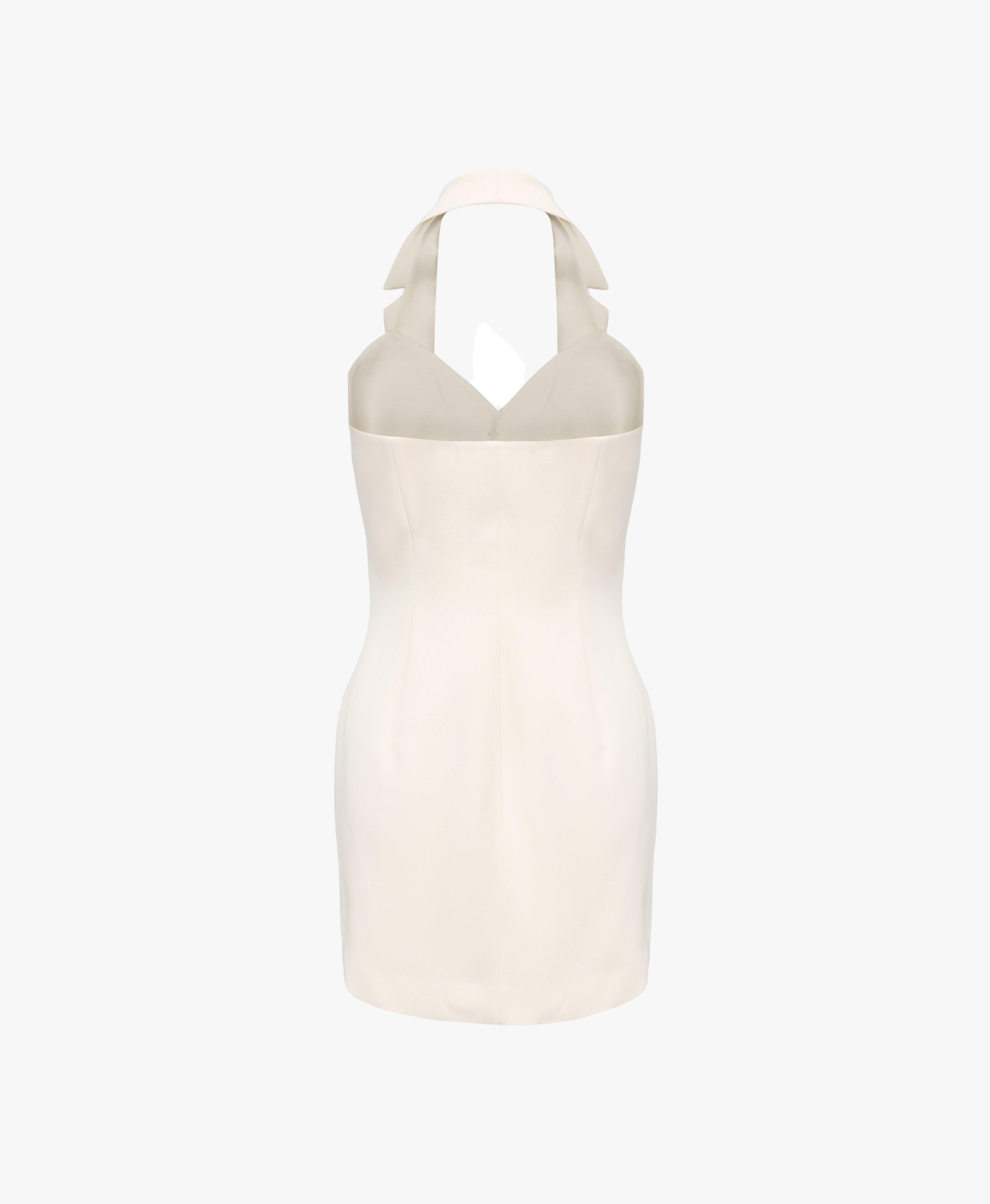 White Ciana Dress (Final Sale) made by Nana Jacqueline