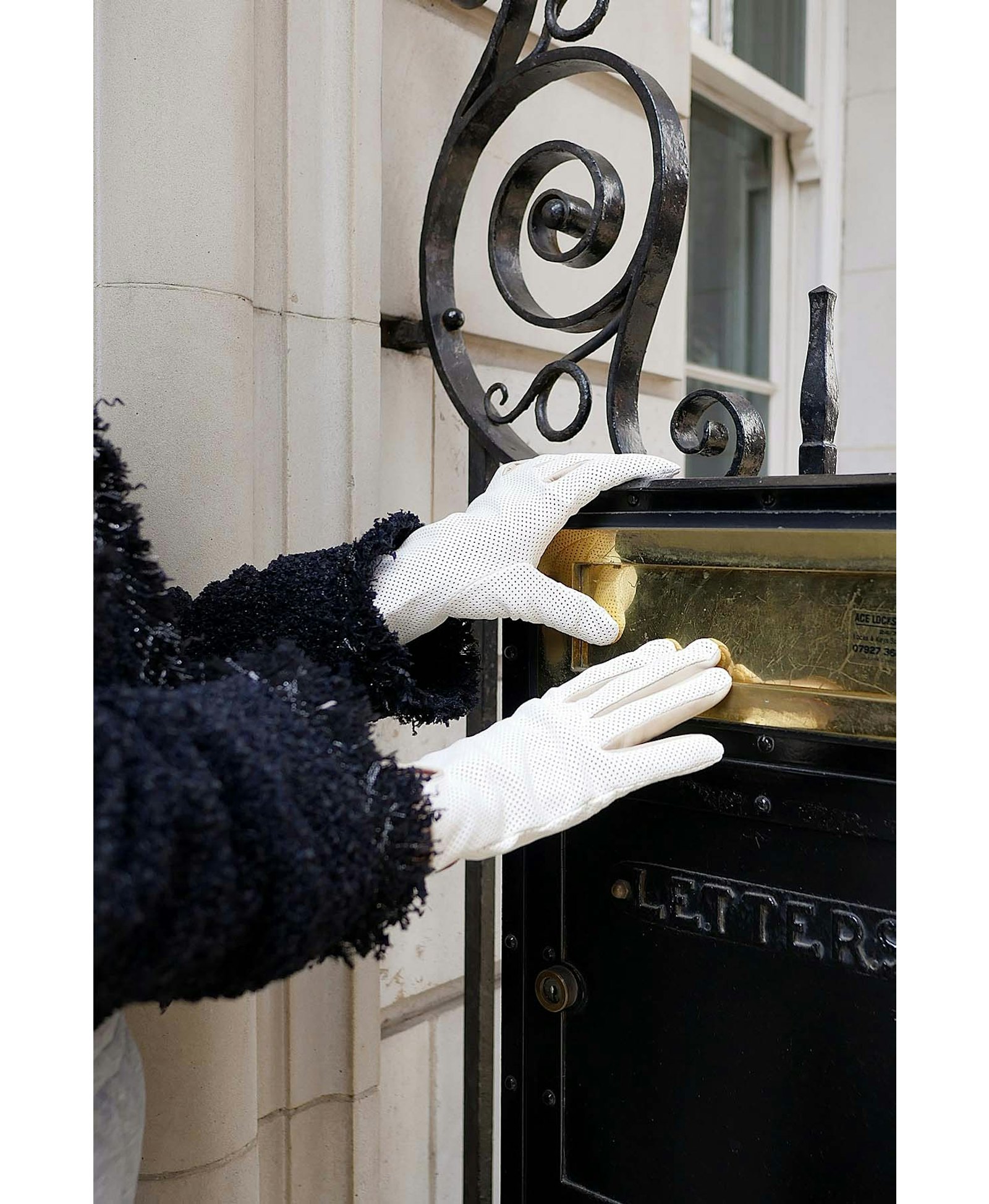 Statement Perforated White made by Handsome Stockholm