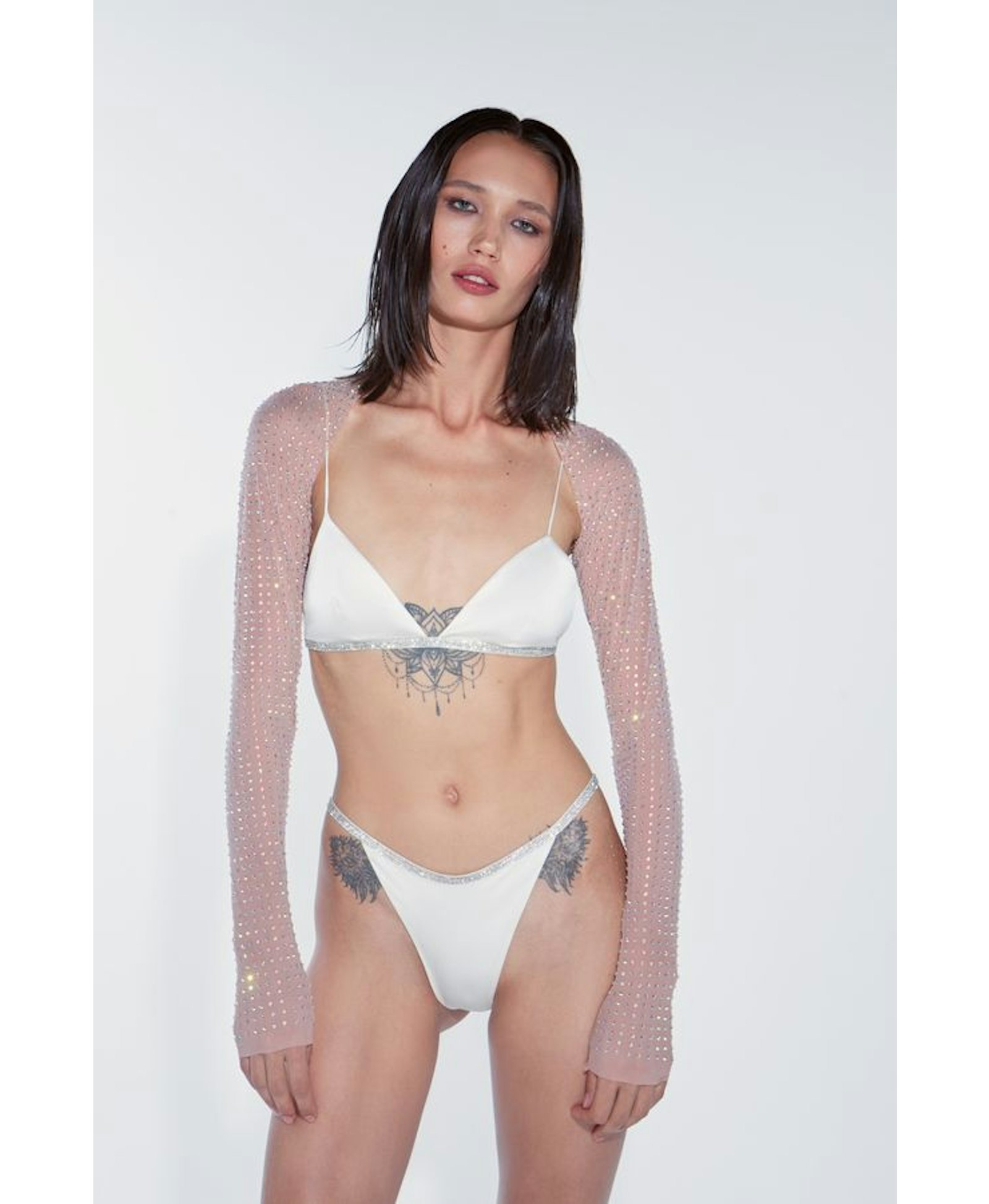 ROSIE SILK BRA made by NUÉ