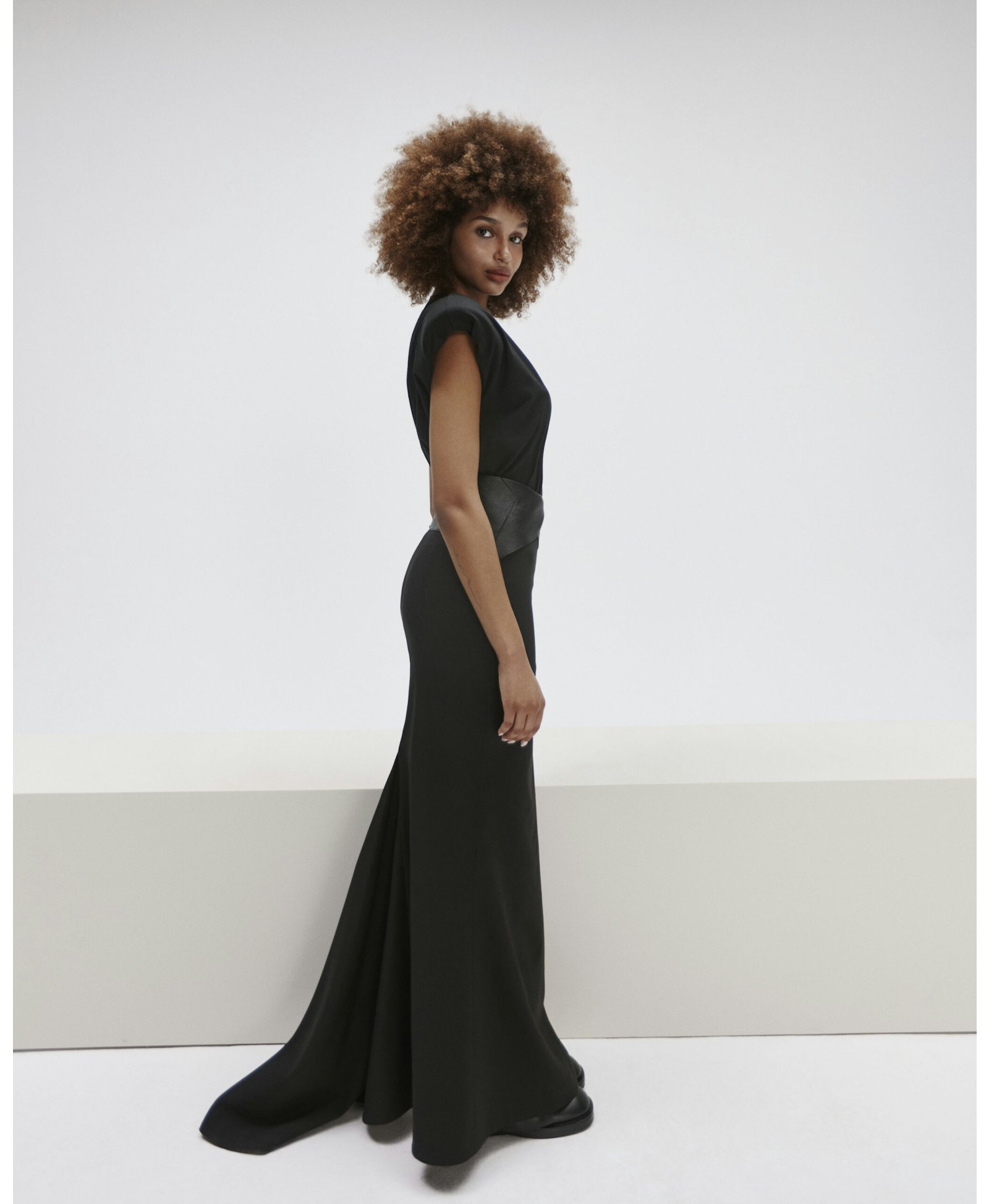 Maxi Skirt With Train made by YAVORSKA