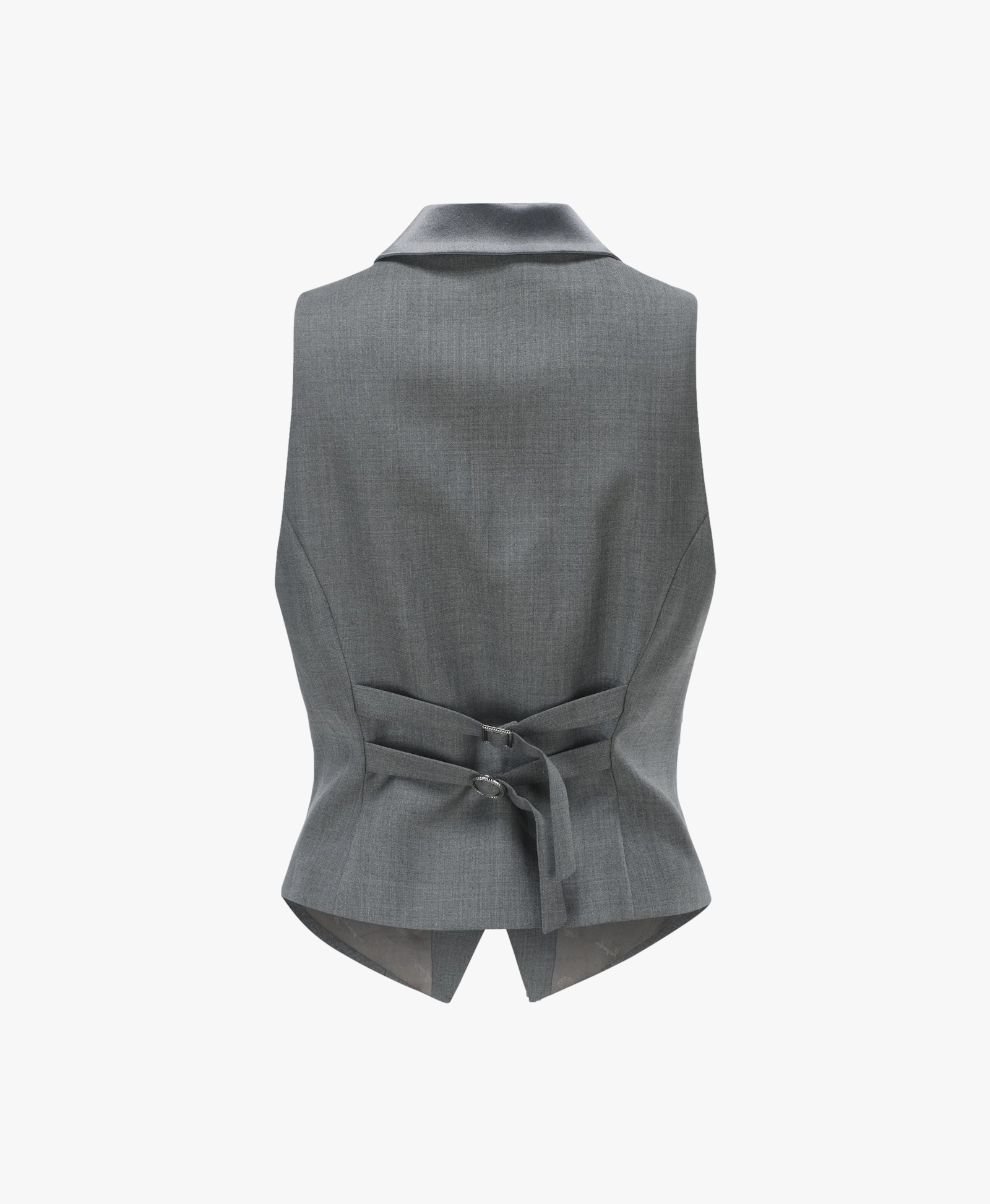 Diana Vest (Grey) in Grey made by Nana Jacqueline