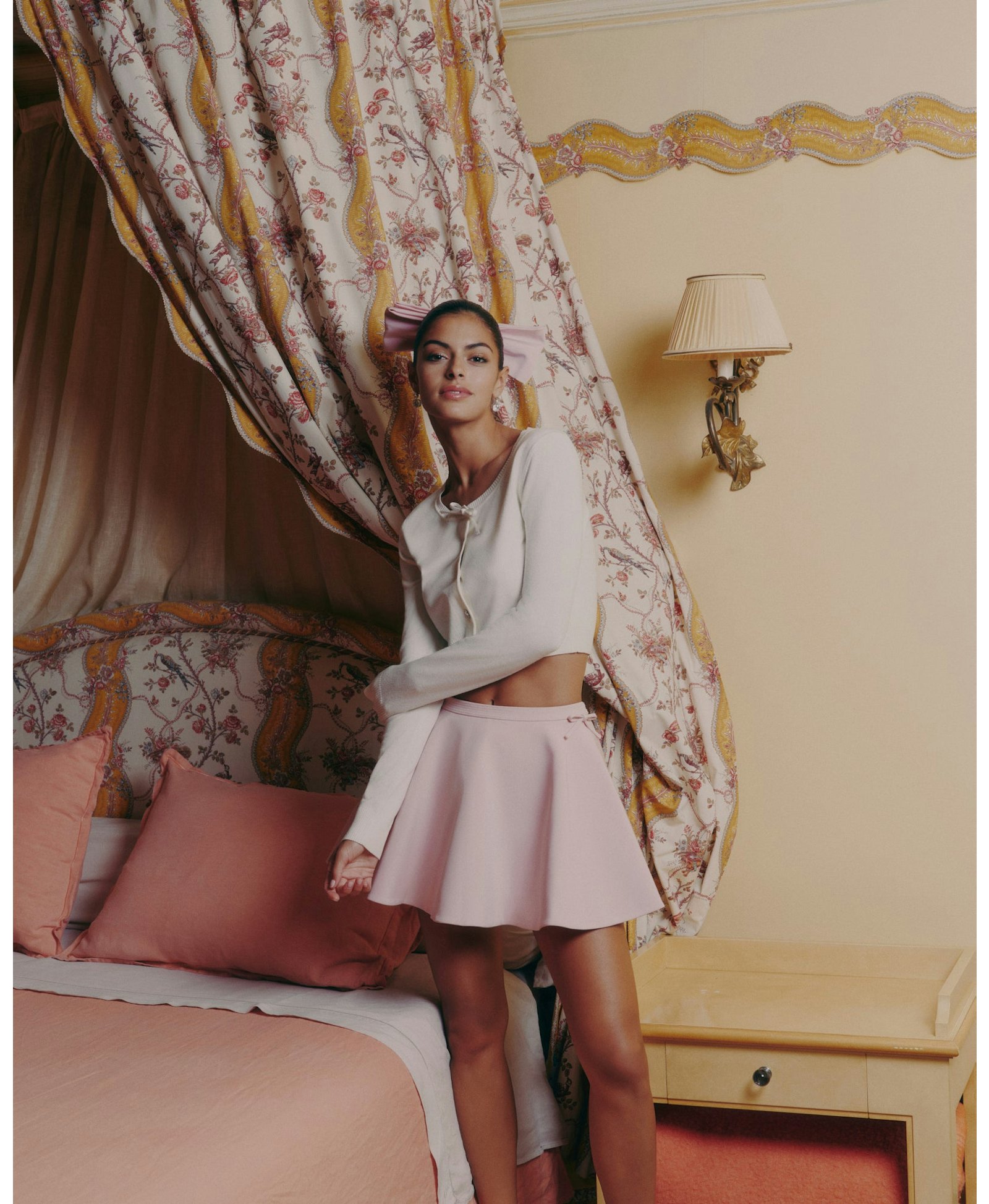 Audrina Cardigan (White) made by Nana Jacqueline