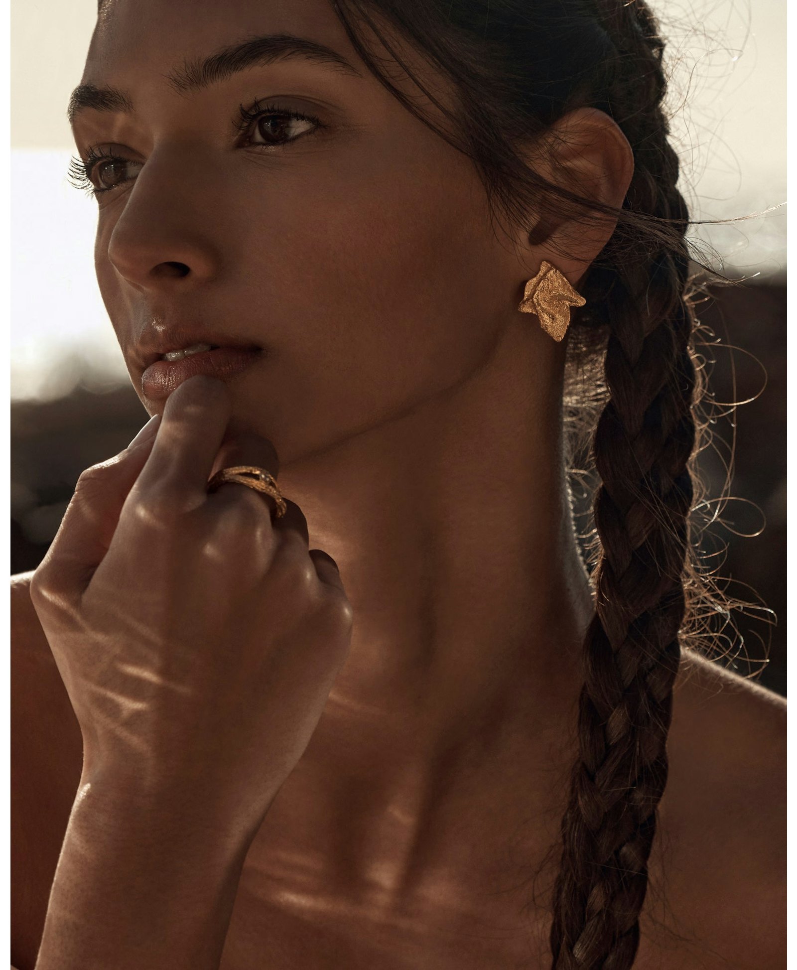 Vea Earrings made by Amber Sceats
