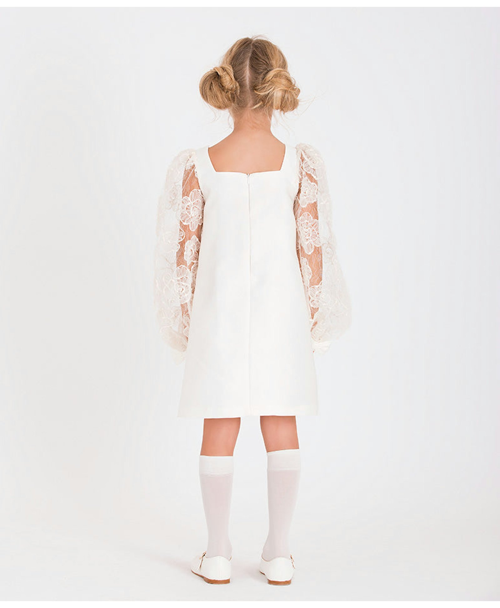 Lace Sleeve Dress made by Mama Luma