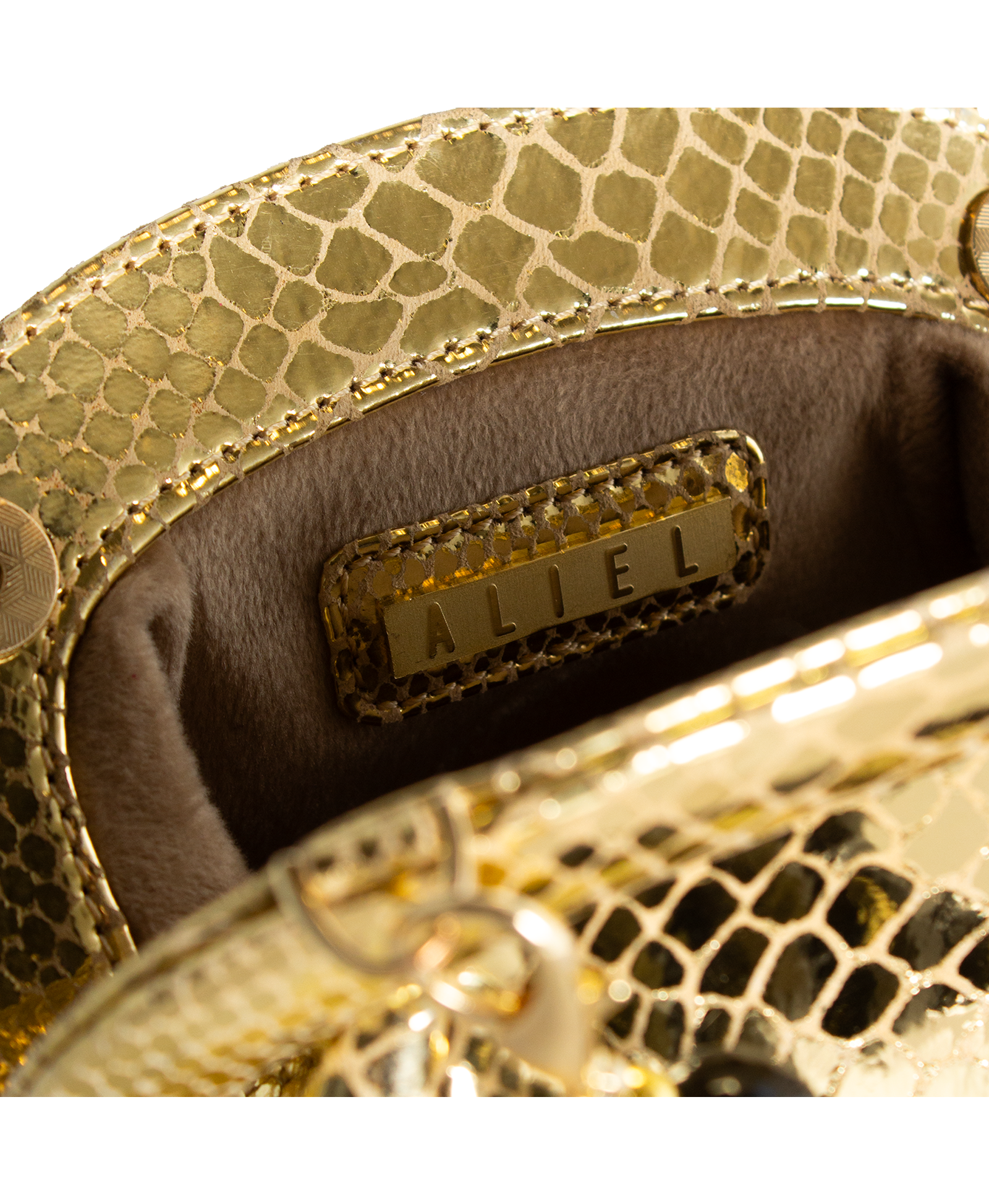 Hamsa - Gold - Mini Bag made by ALIEL