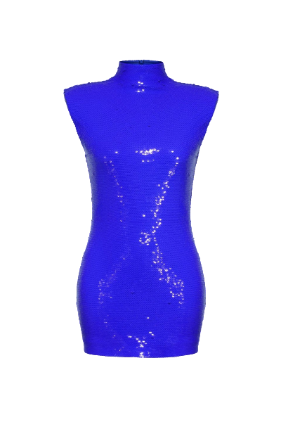 Nué Bodycon Dress In Blue