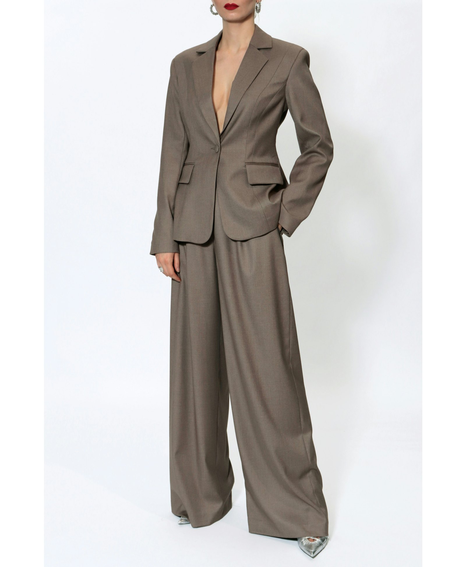 Blazer Bonnie Brown Melange made by HALEWSKI