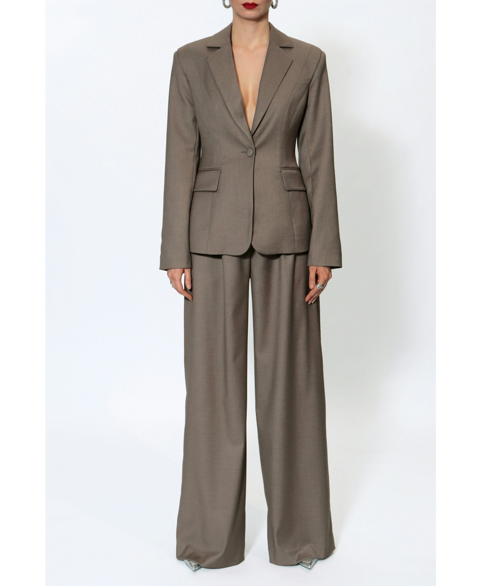 Blazer Bonnie Brown Melange made by HALEWSKI