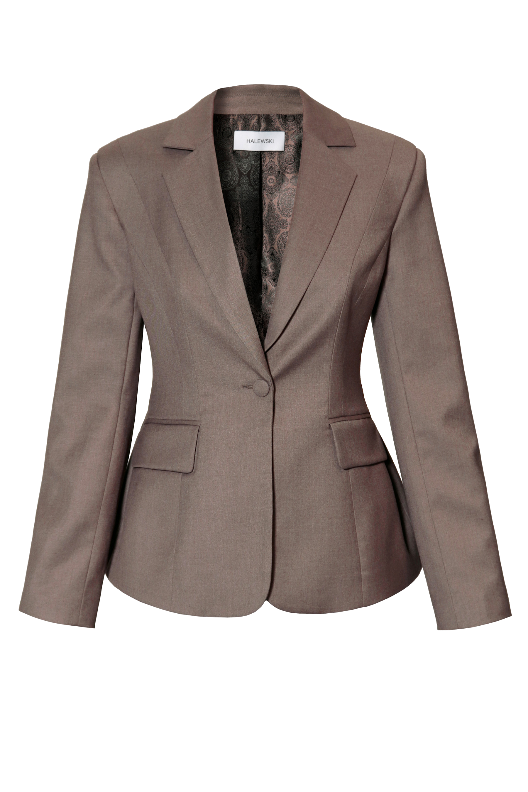 Halewski Blazer Bonnie Brown Melange