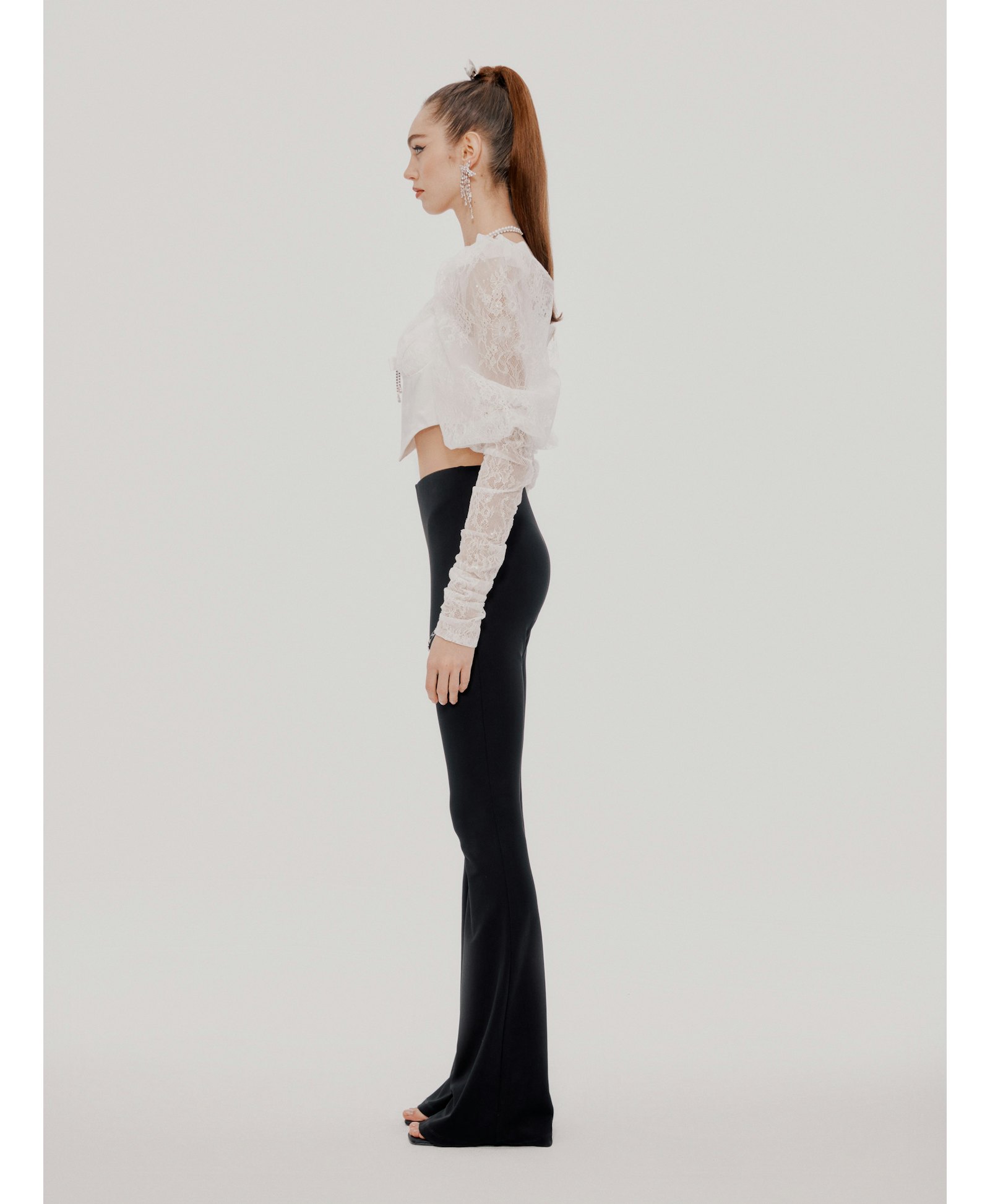 Alessandra Top (Final Sale) in White made by Nana Jacqueline
