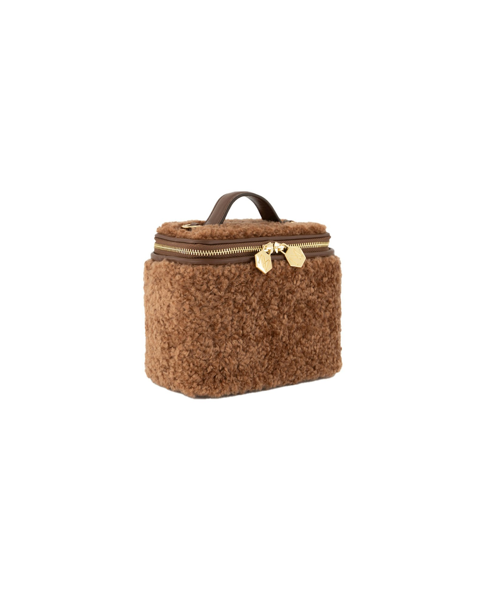 Betty Mini Fur Brown made by Maven Bag