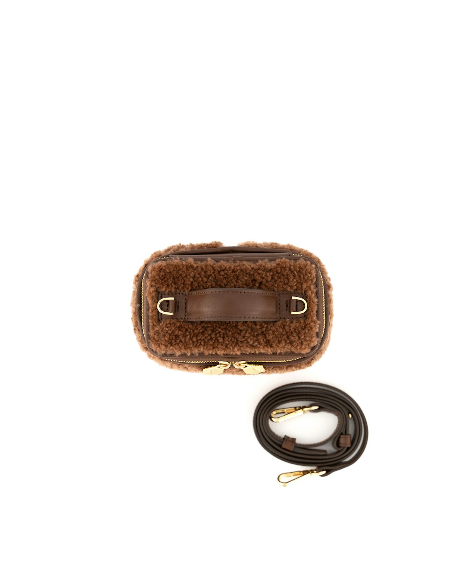 Betty Mini Fur Brown made by Maven Bag