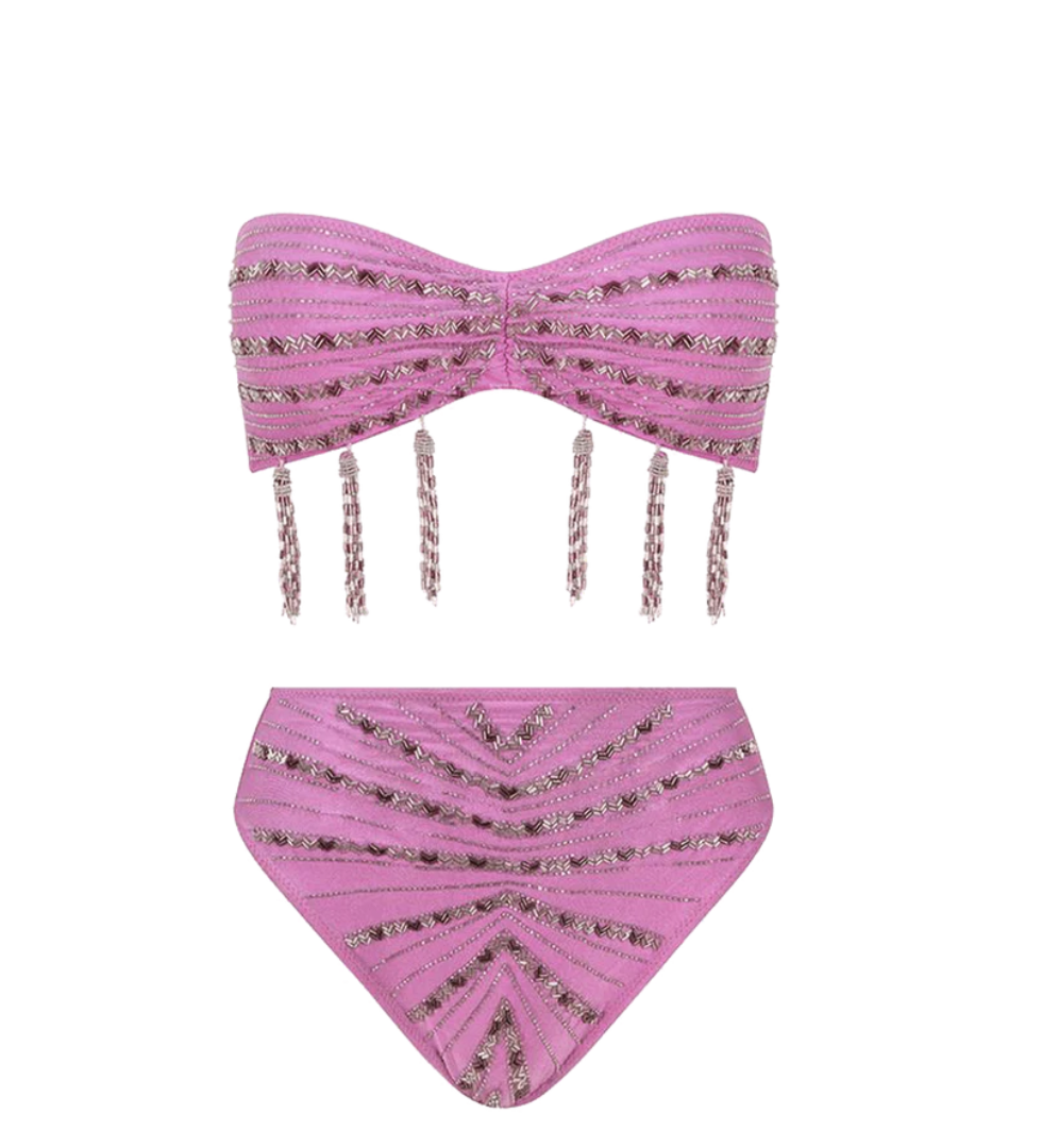 Oceanus Swimwear Lara Bikini Set Pink