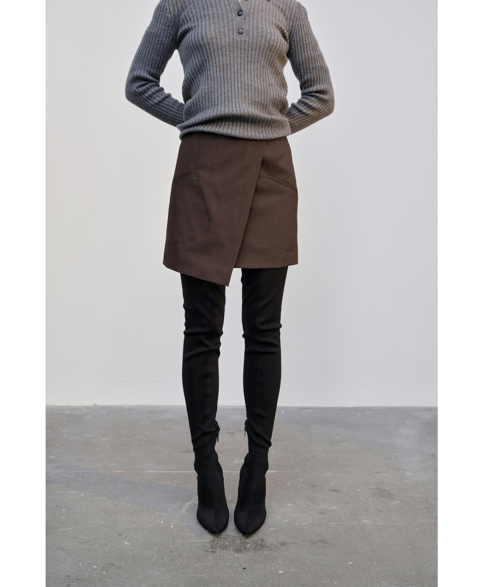 Carolina Skirt - Java Brown made by HERSKIND
