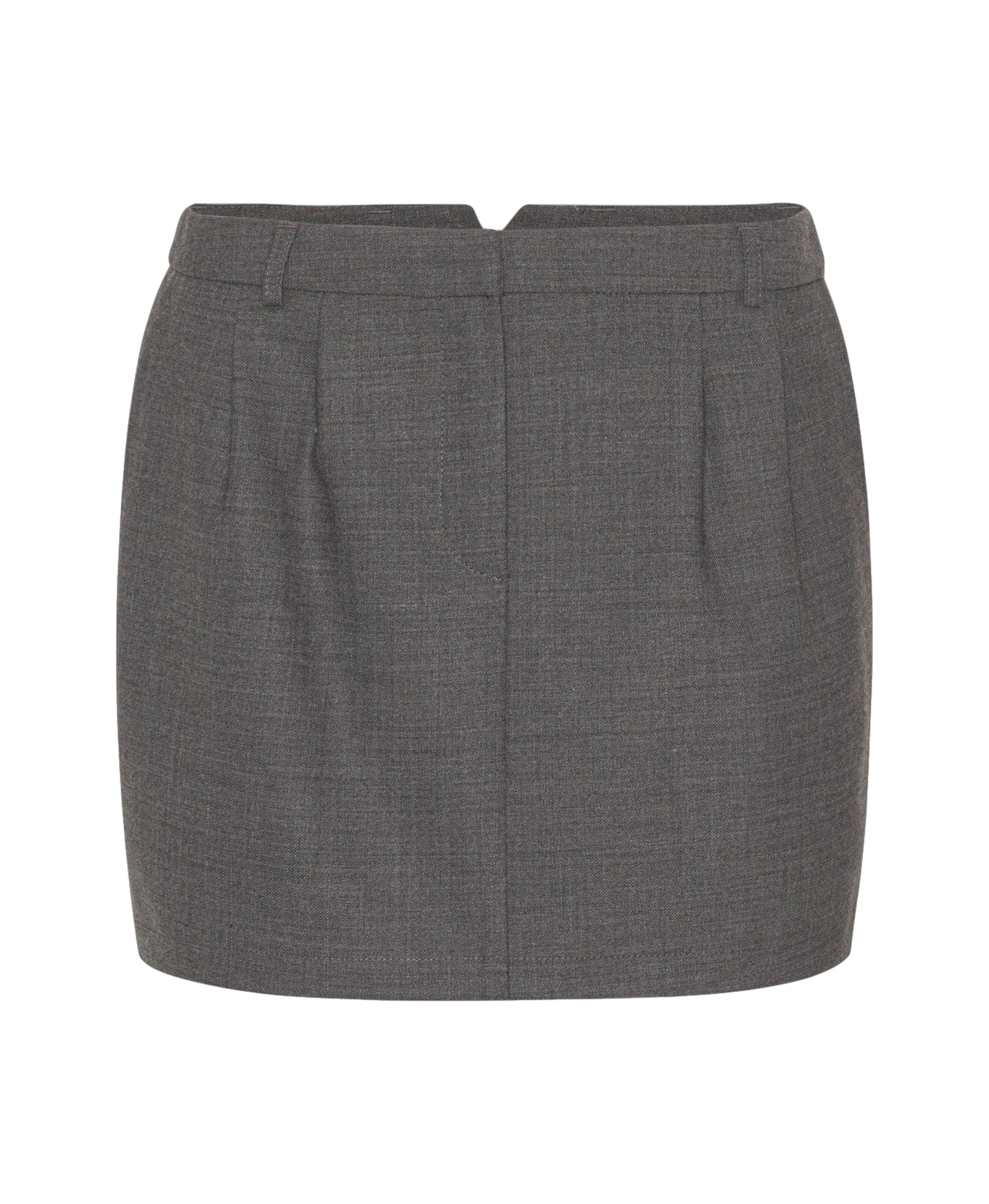 Denise Mini skirt - Grey made by HERSKIND