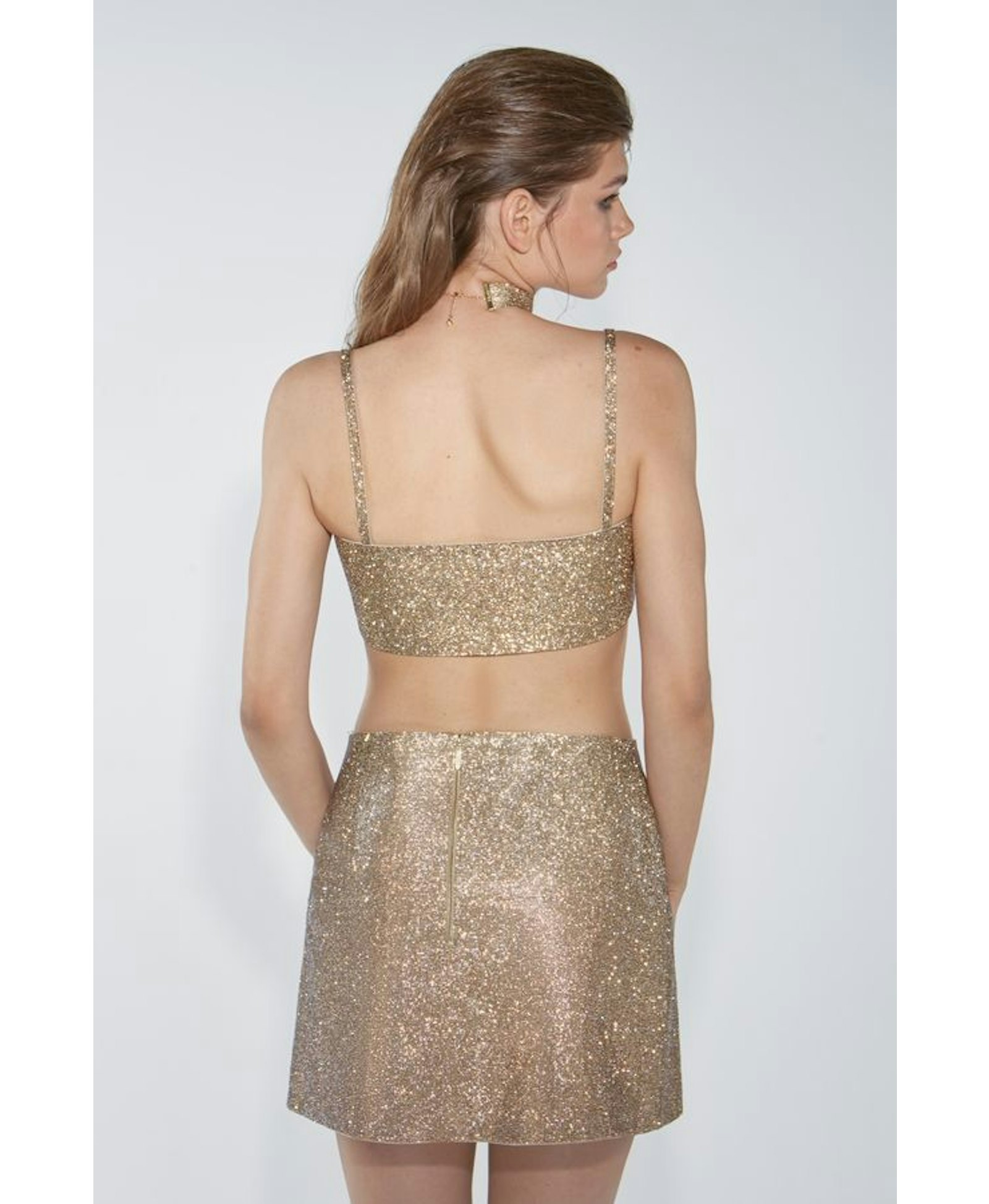 Charlotte Choker Vintage Gold made by NUÉ